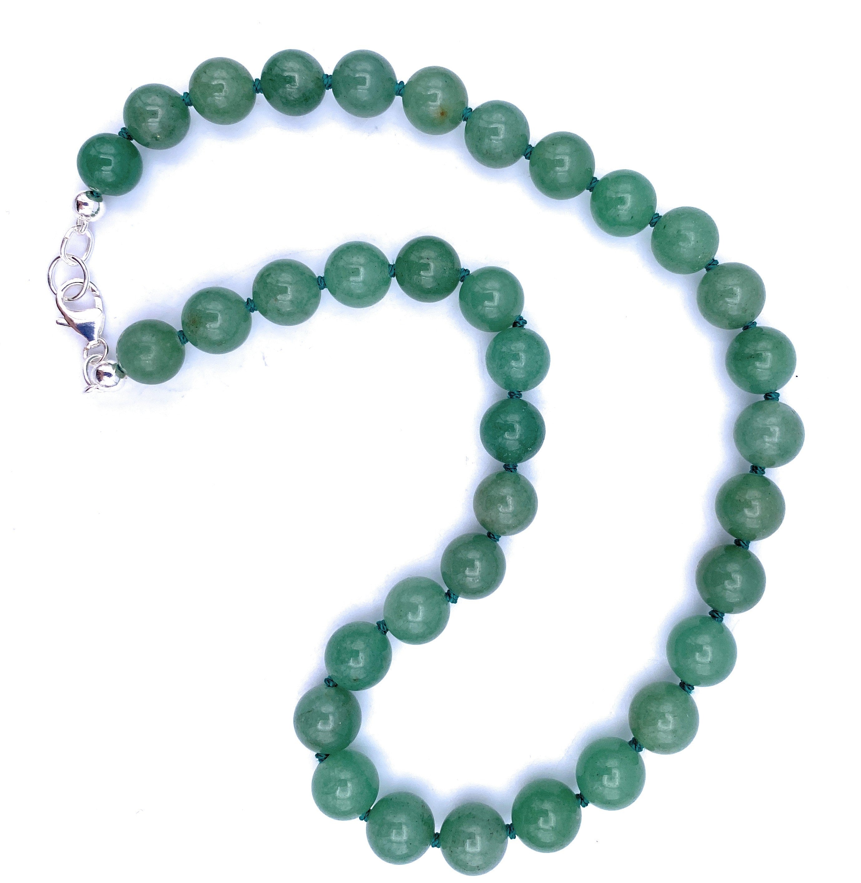 Aventurin Kugel Halskette 10mm