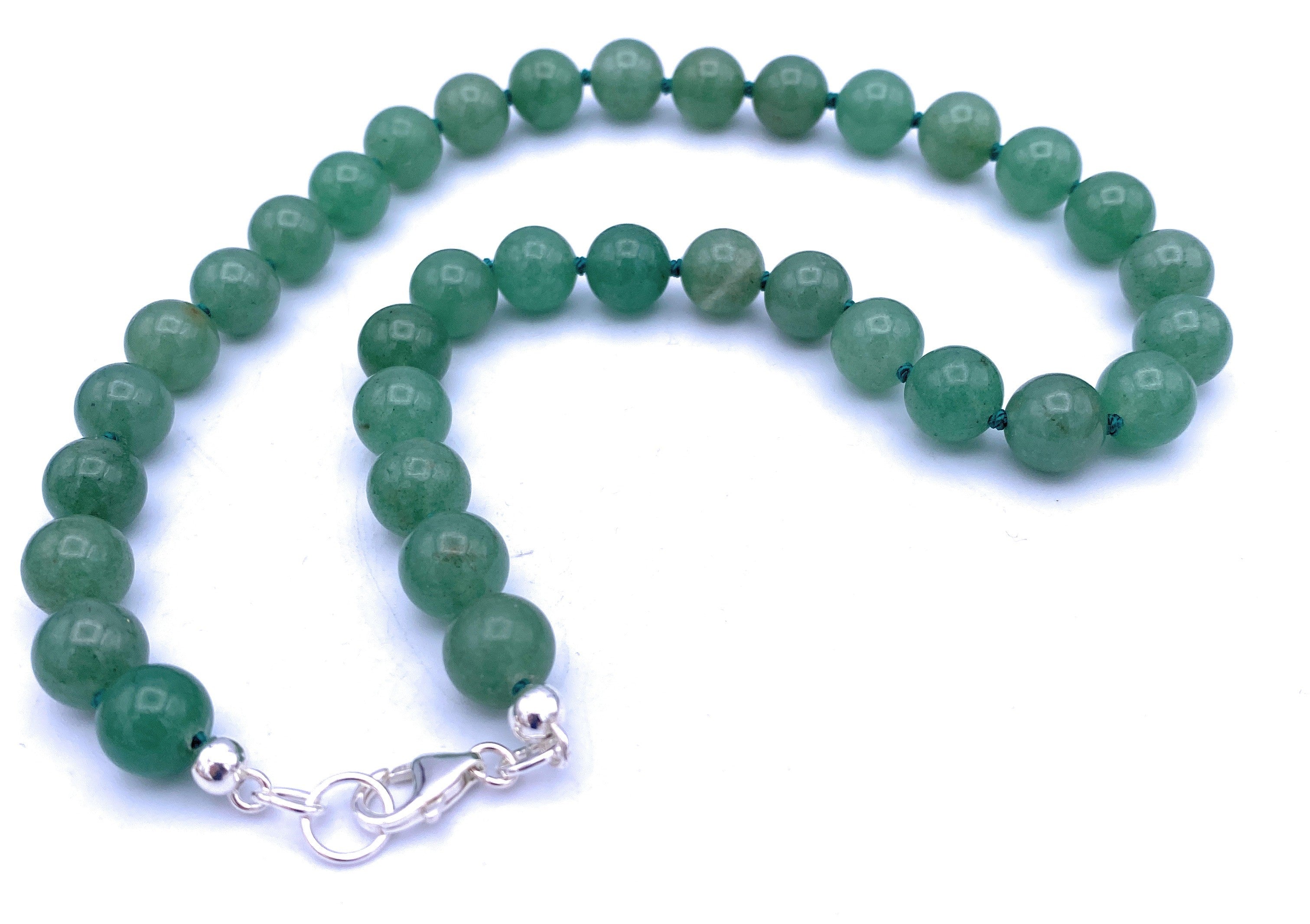 Aventurin Kugel Halskette 10mm