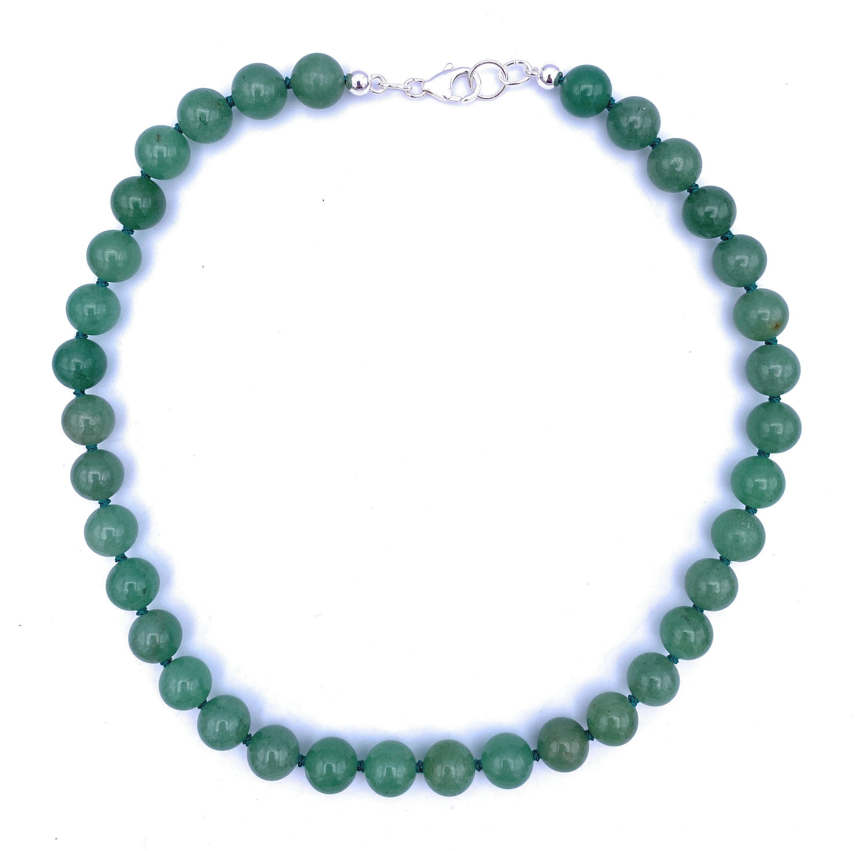 Aventurin Kugel Halskette 10mm