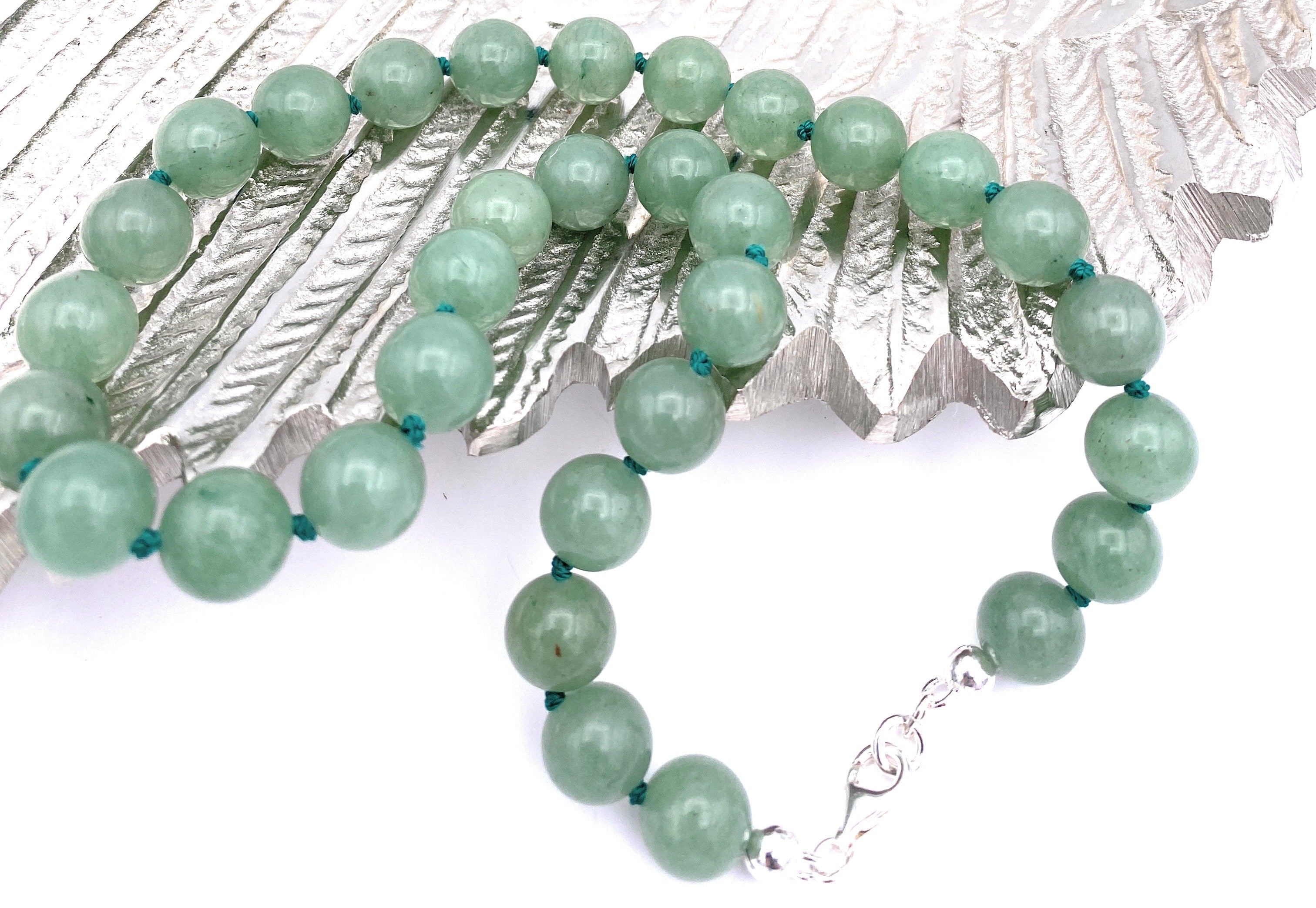 Aventurin Kugel Halskette 12mm