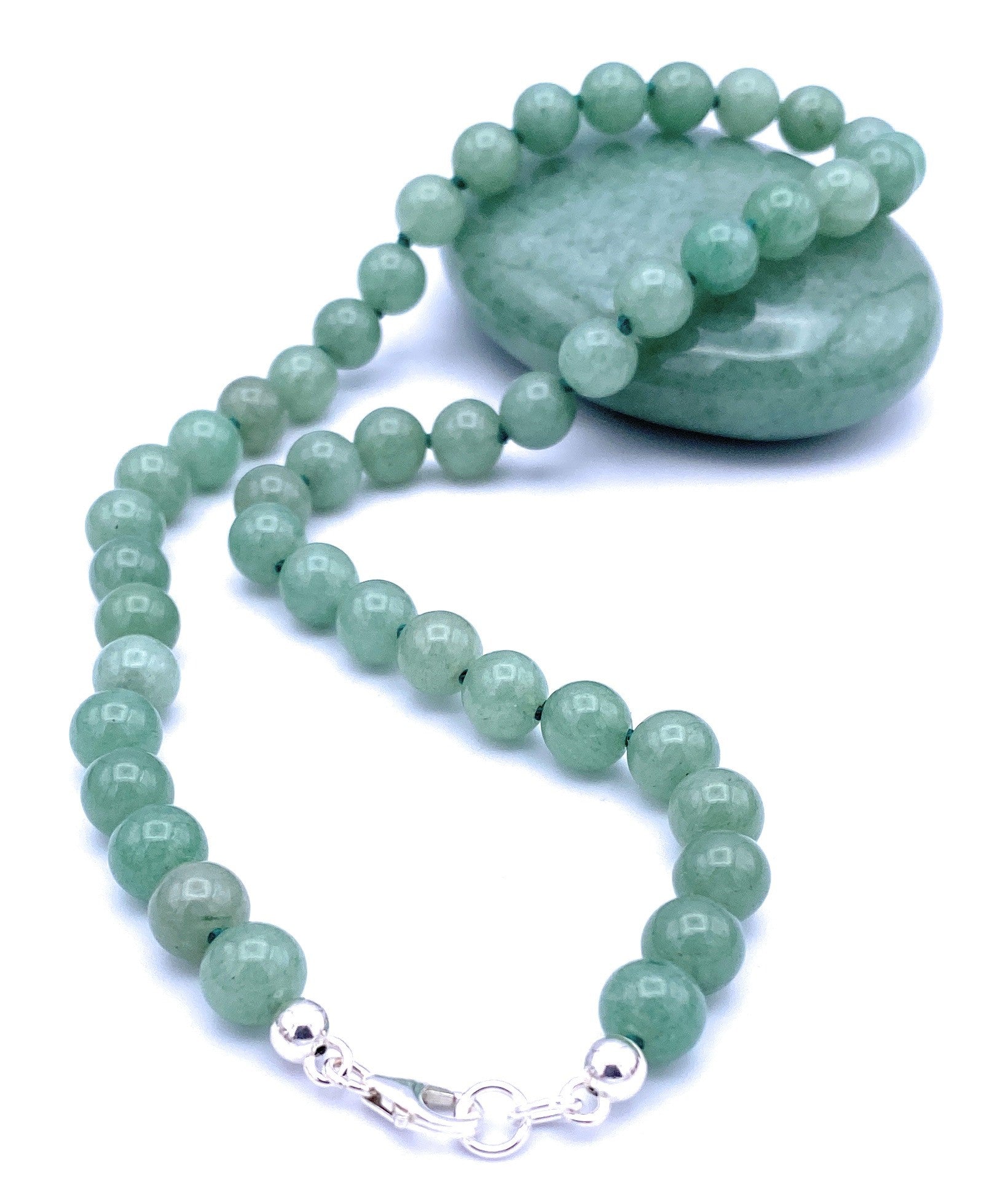 Aventurin Kugel Halskette 8mm