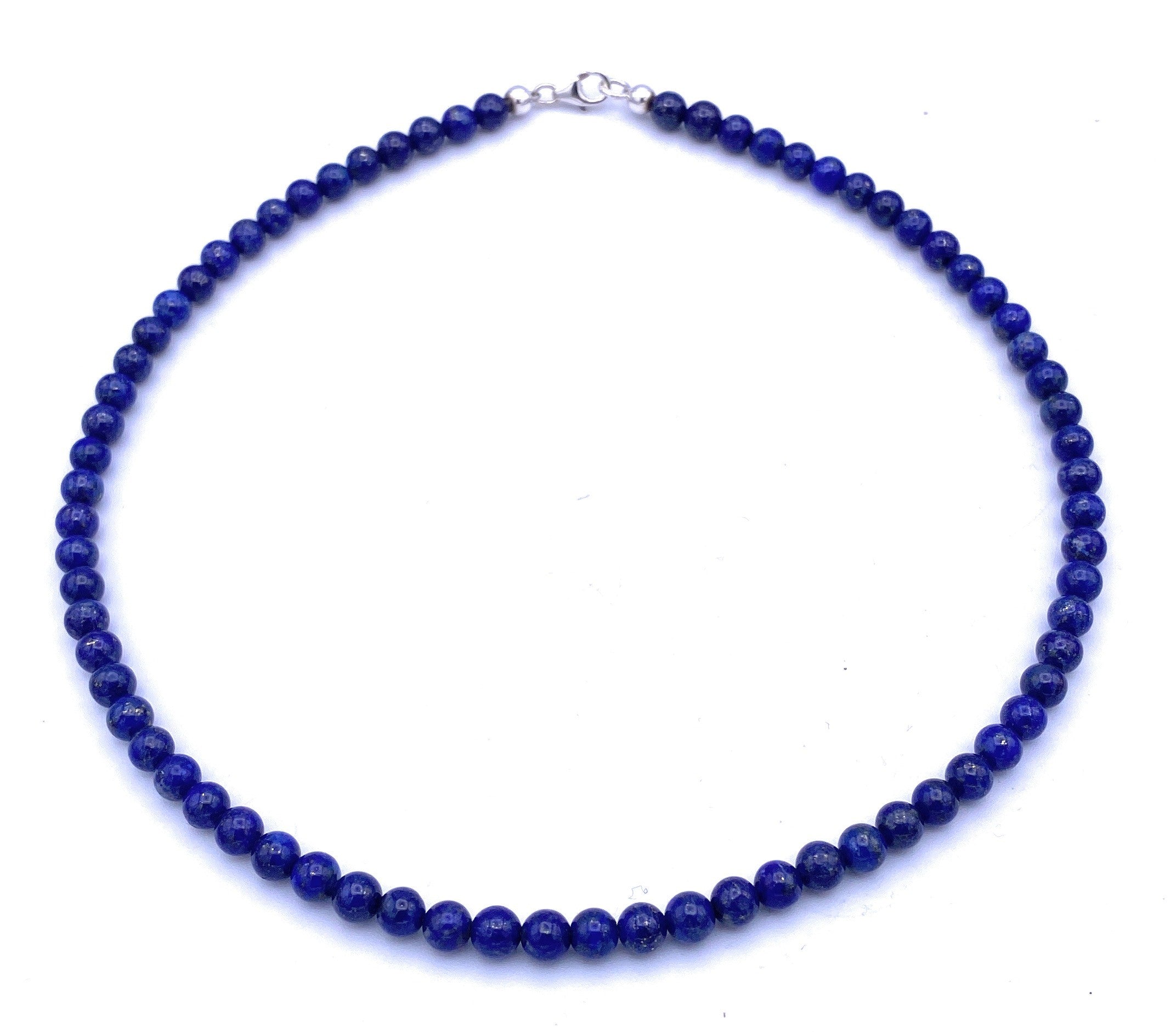 Lapislazuli Kugel Halskette 6mm