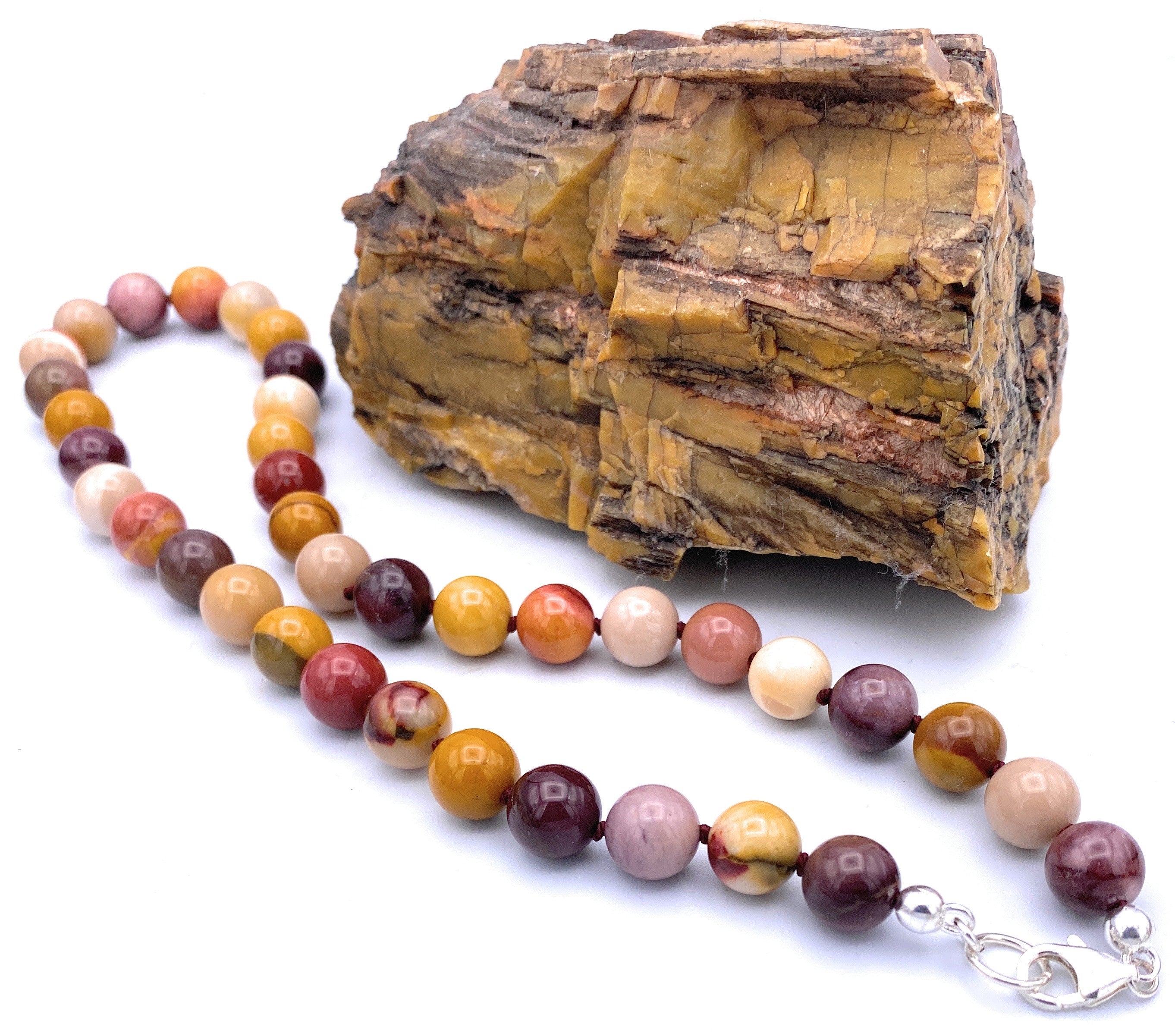 Mookait Kugel Halskette 10mm