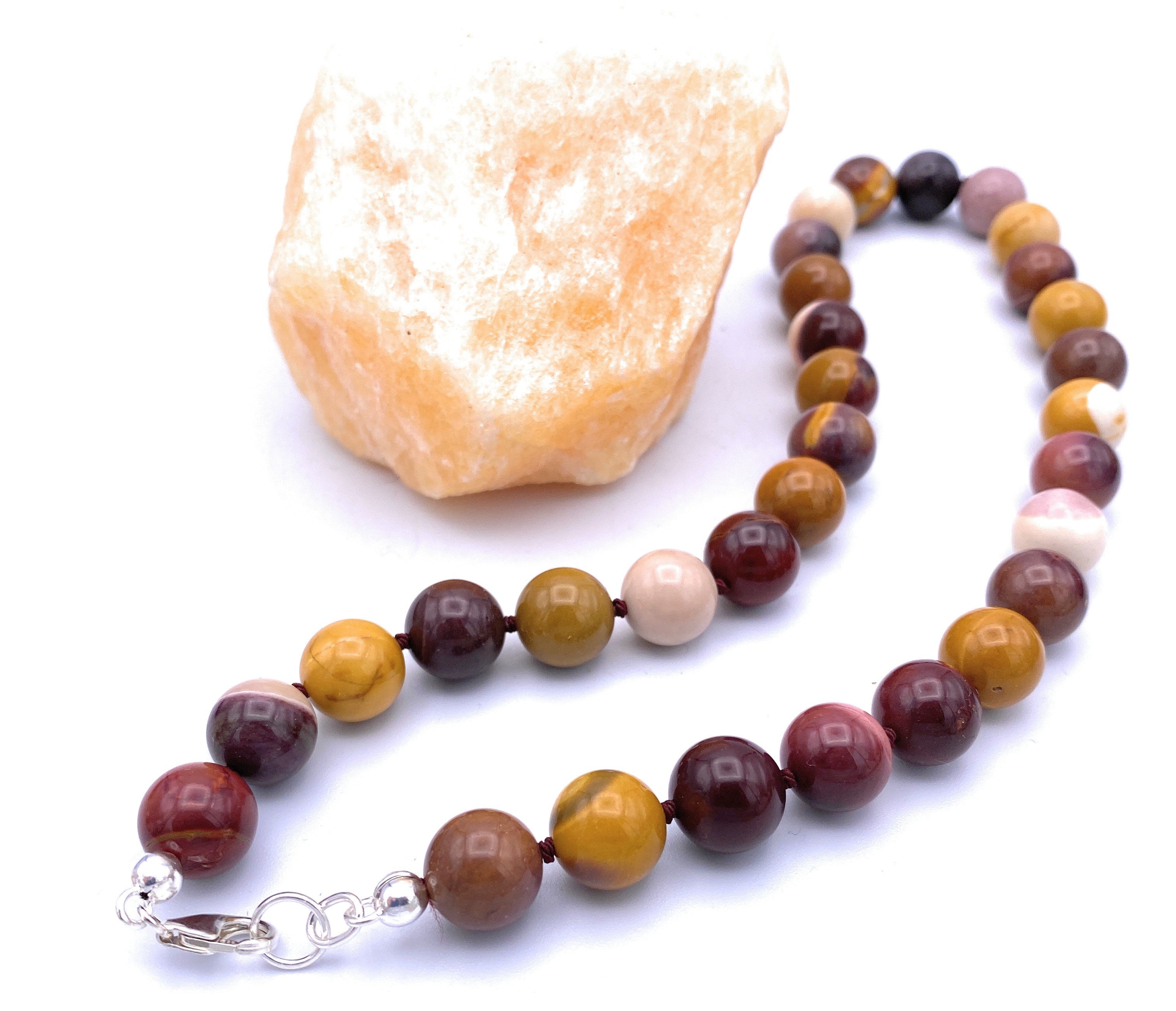 Mookait Kugel Halskette 12mm