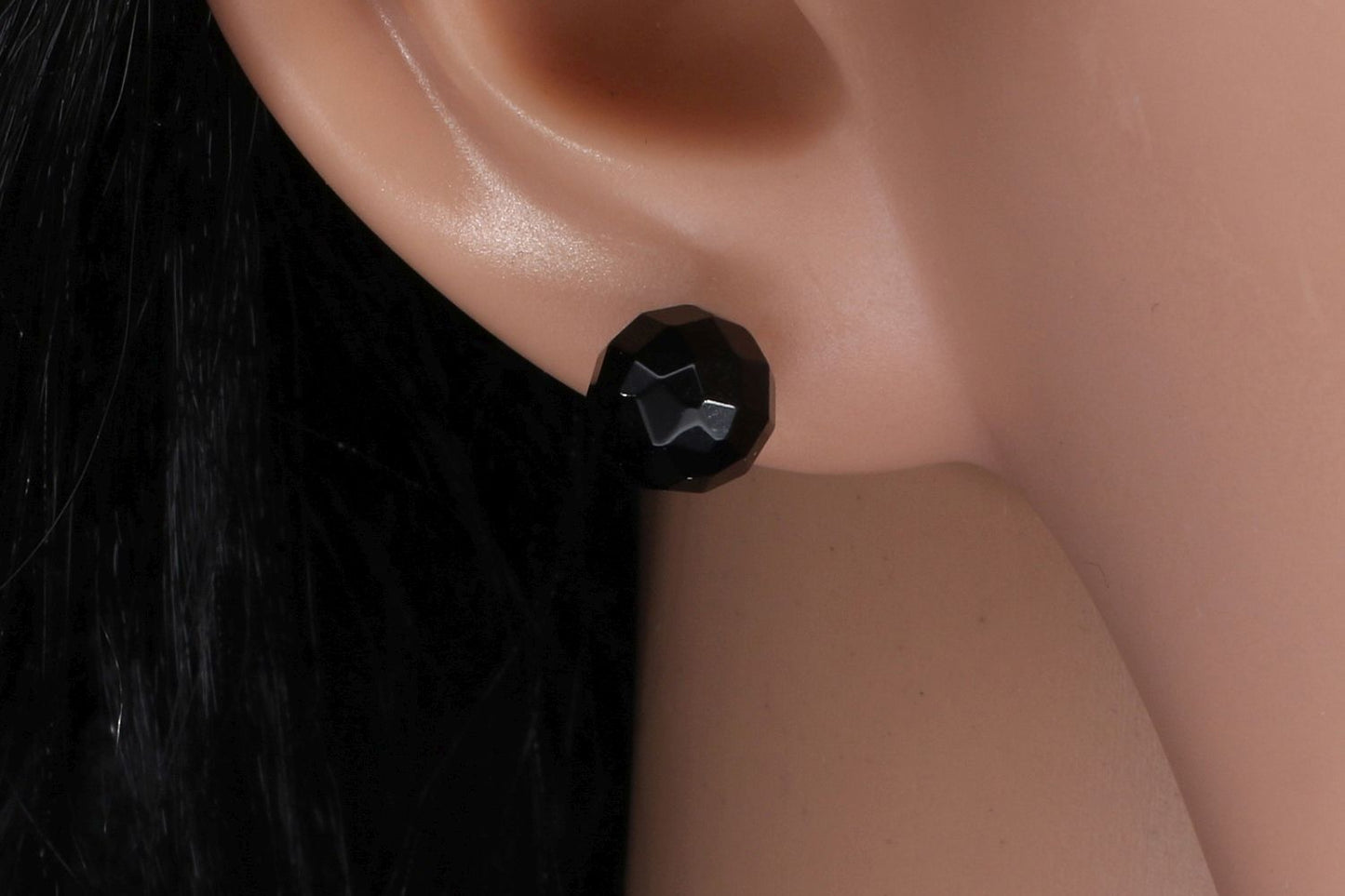 Onyx Kugel Ohrstecker