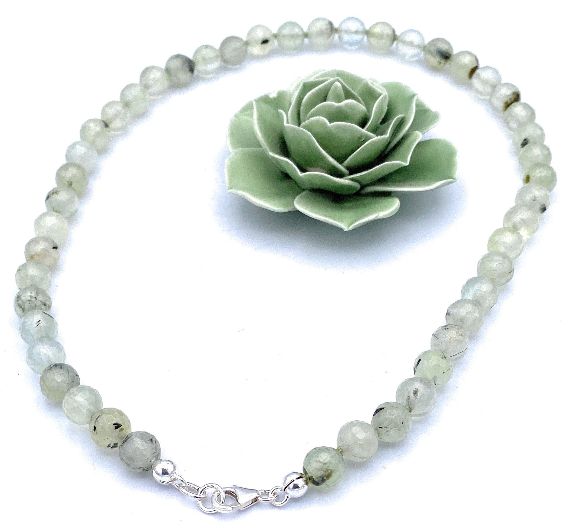 Turmalinquarz Halskette 8mm