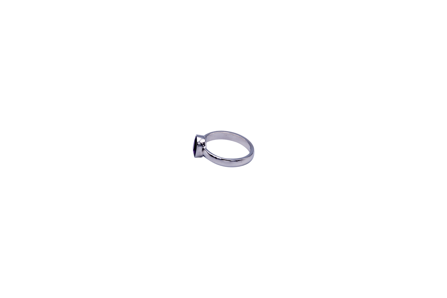 Blau-Topas Ring "London Blue"