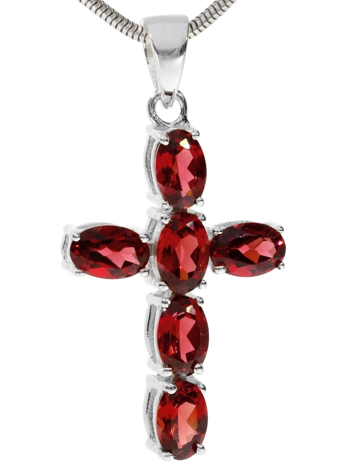 Anh-nger-Granat-Kreuz