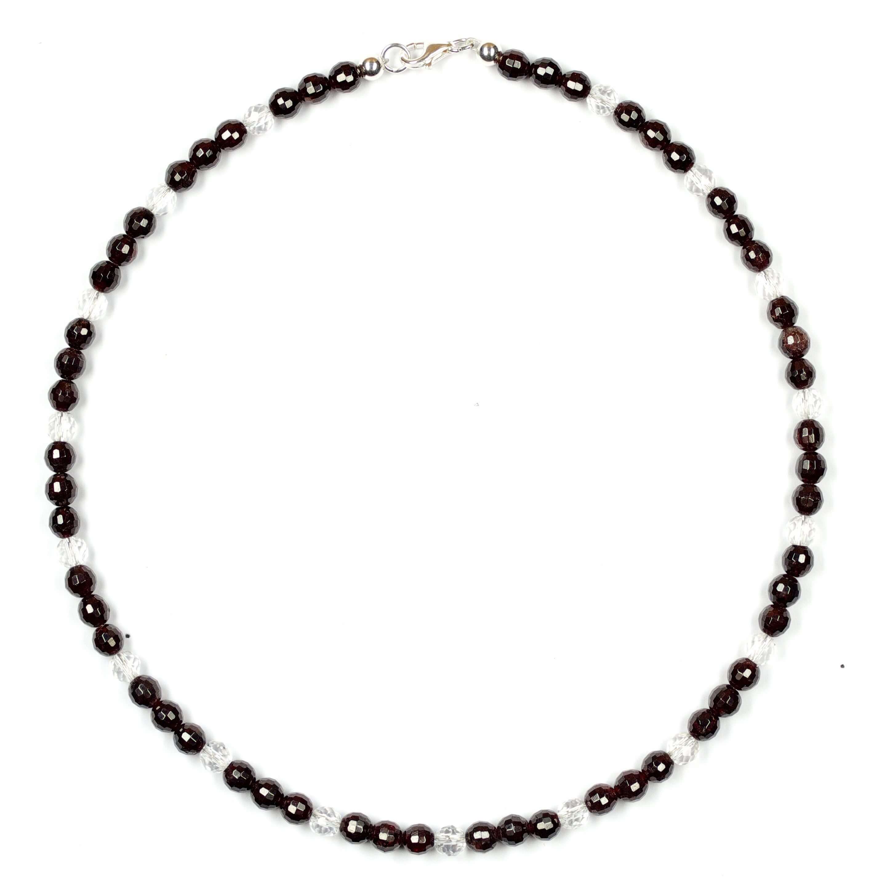 Granat-Kette-mit-Bergkristall-7024H