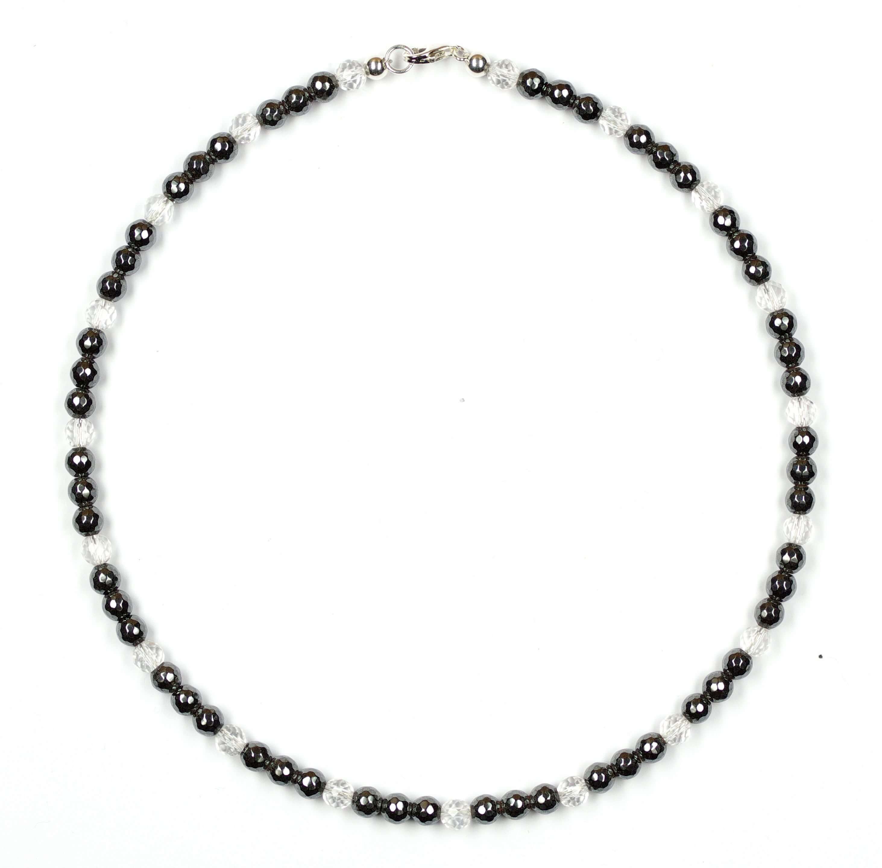 H-matit-Kette-mit-Bergkristall-7023H