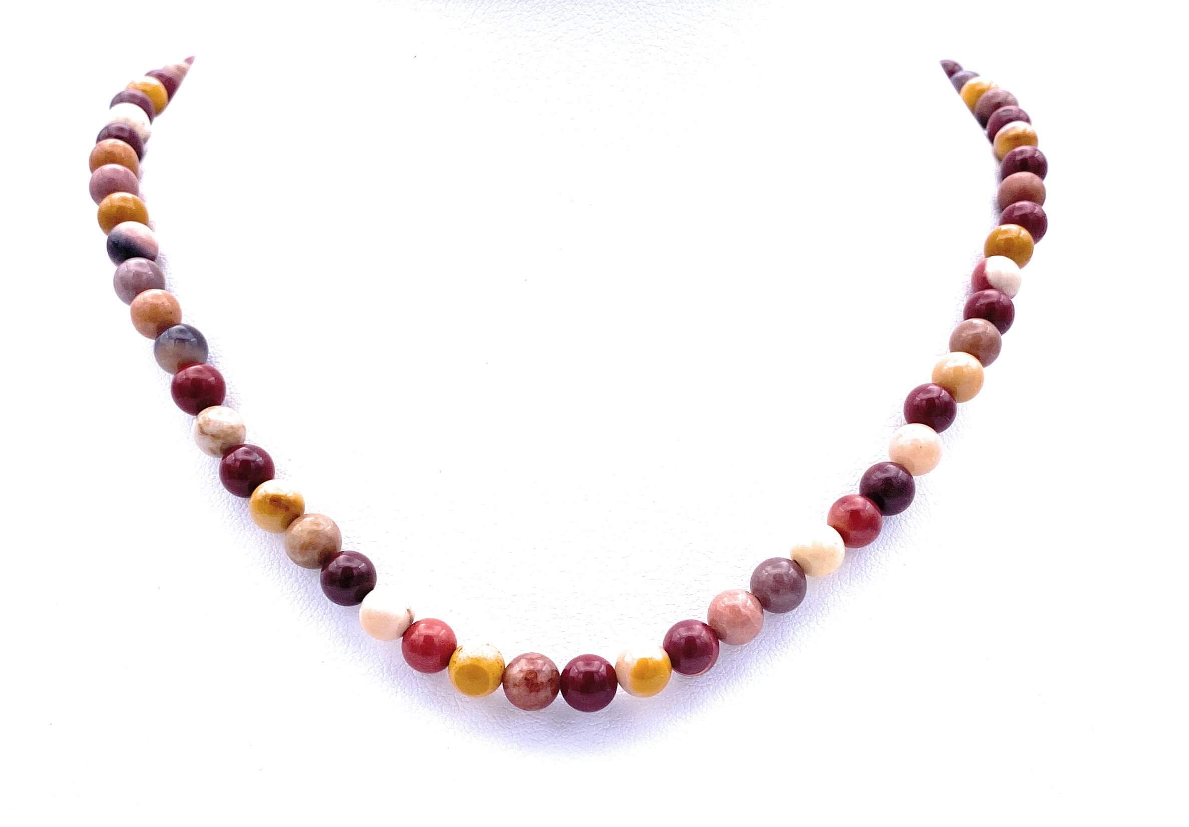 Mookait Kugel Halskette 6mm