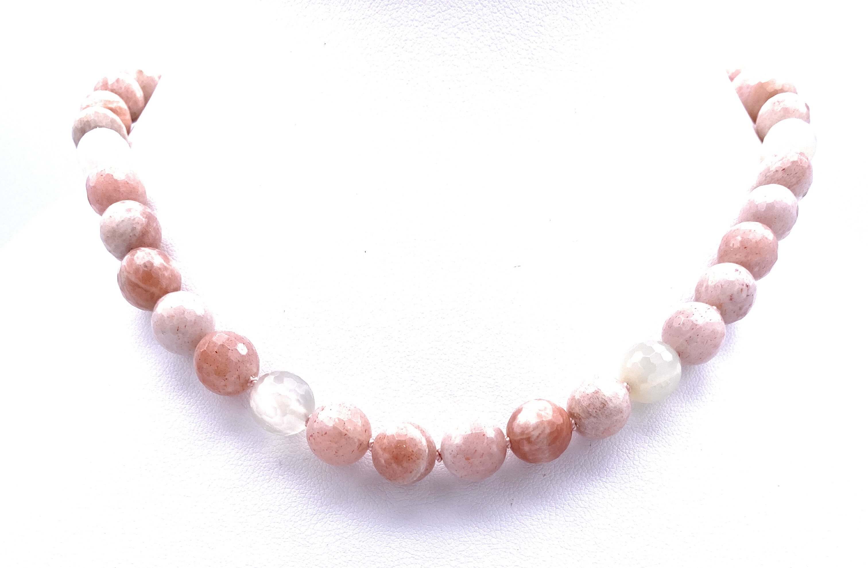 Mondstein Halskette 8 mm