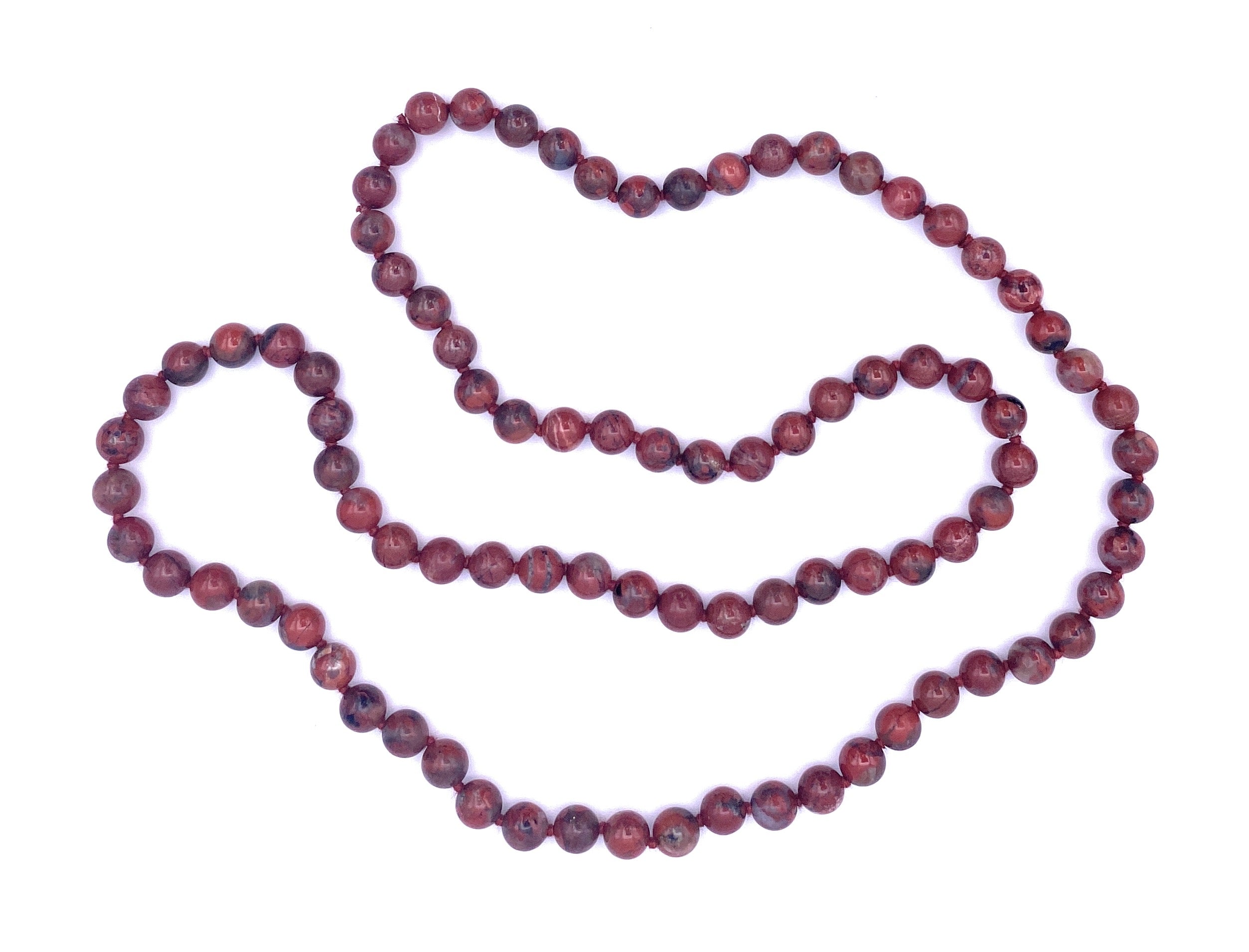 Breckzien-Jaspis Halskette