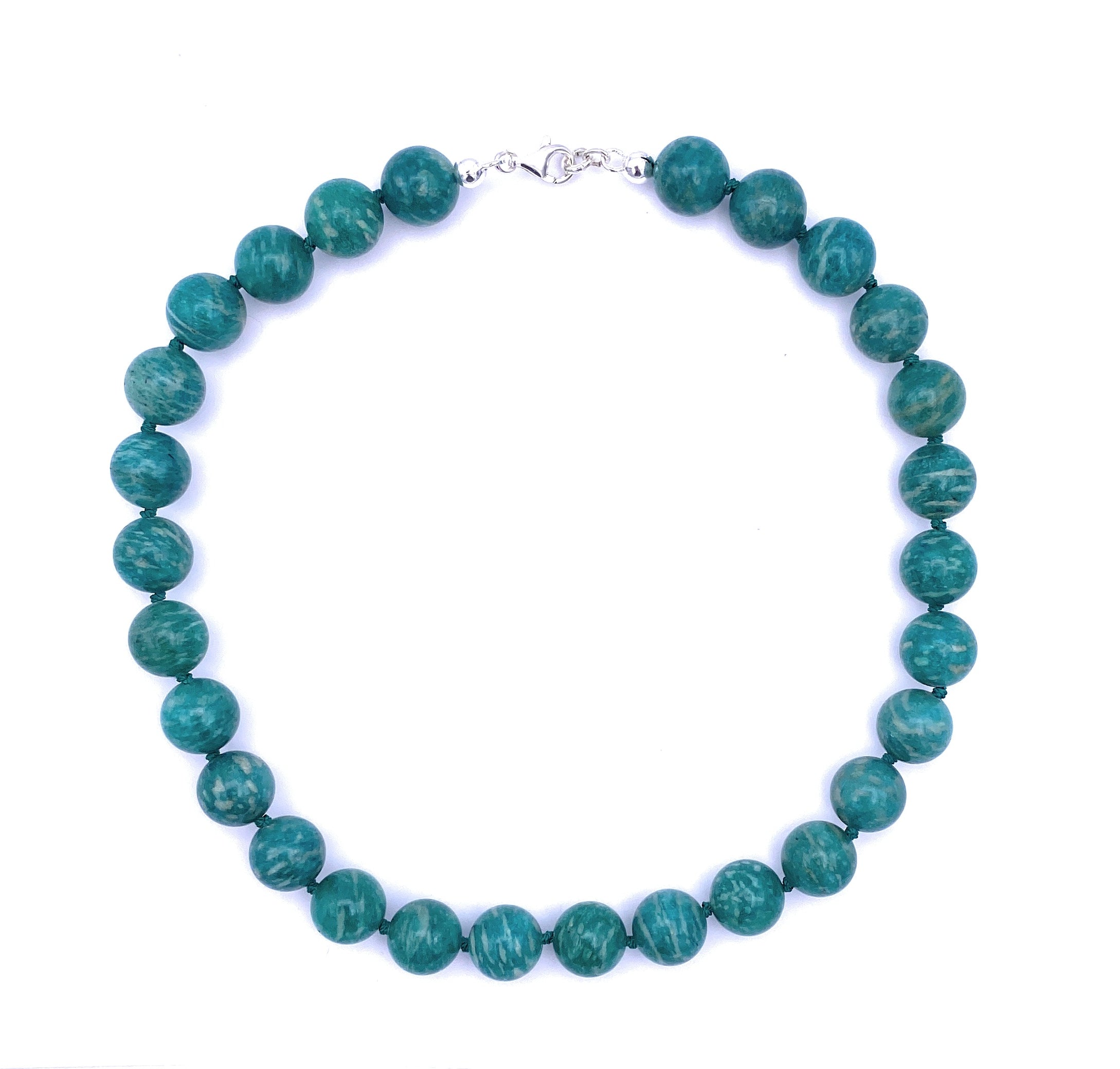 Amazonit Kugelkette 14mm