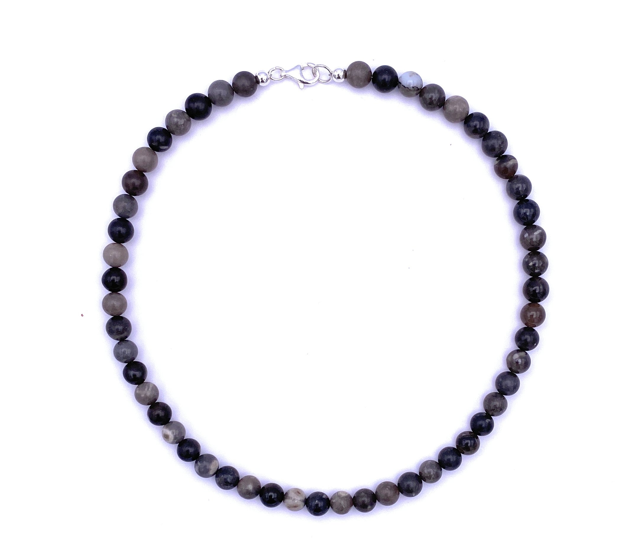 Feuerstein - deutsche Ostsee Halskette