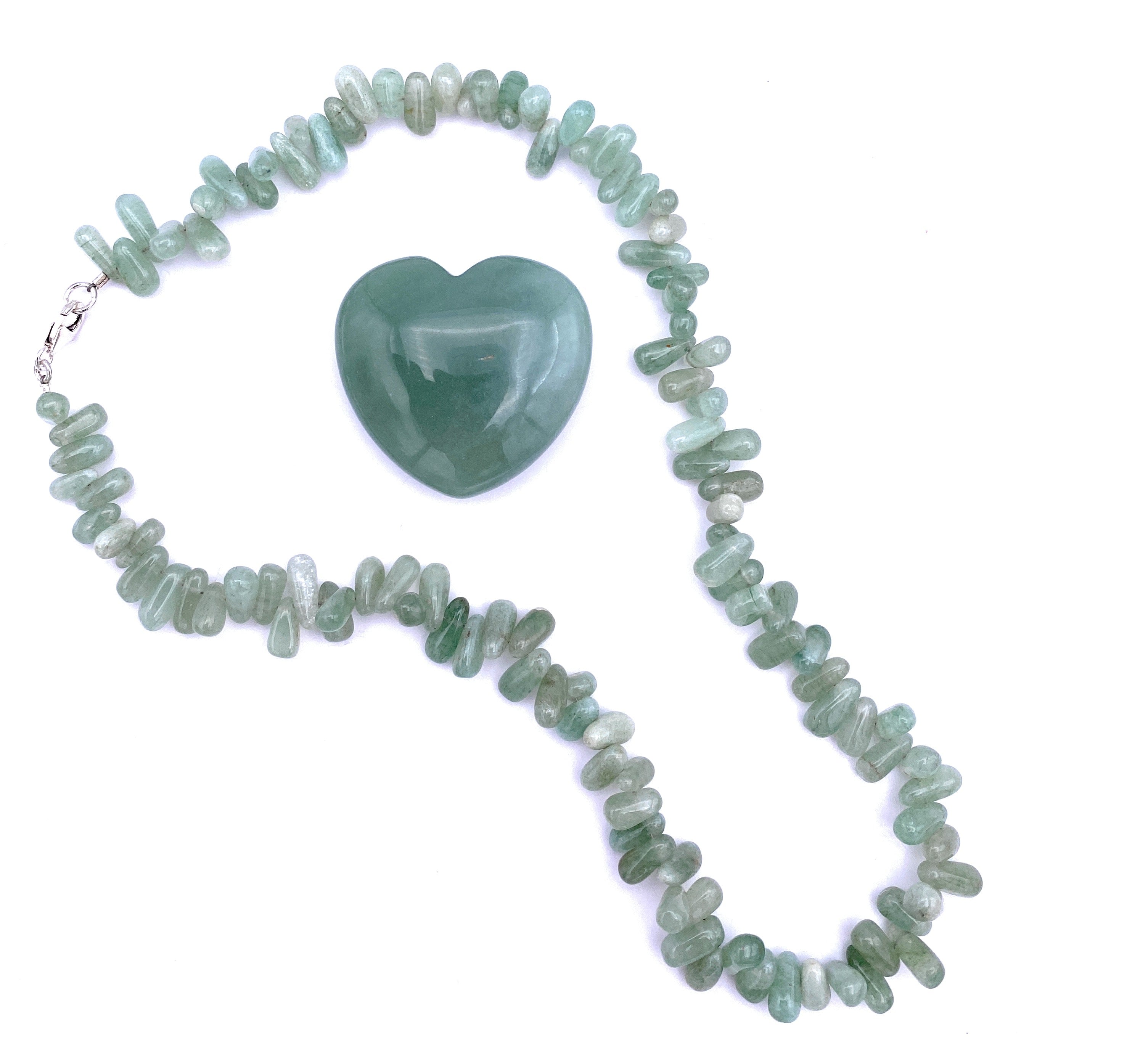 Aventurin Tropfen Halskette 8mm