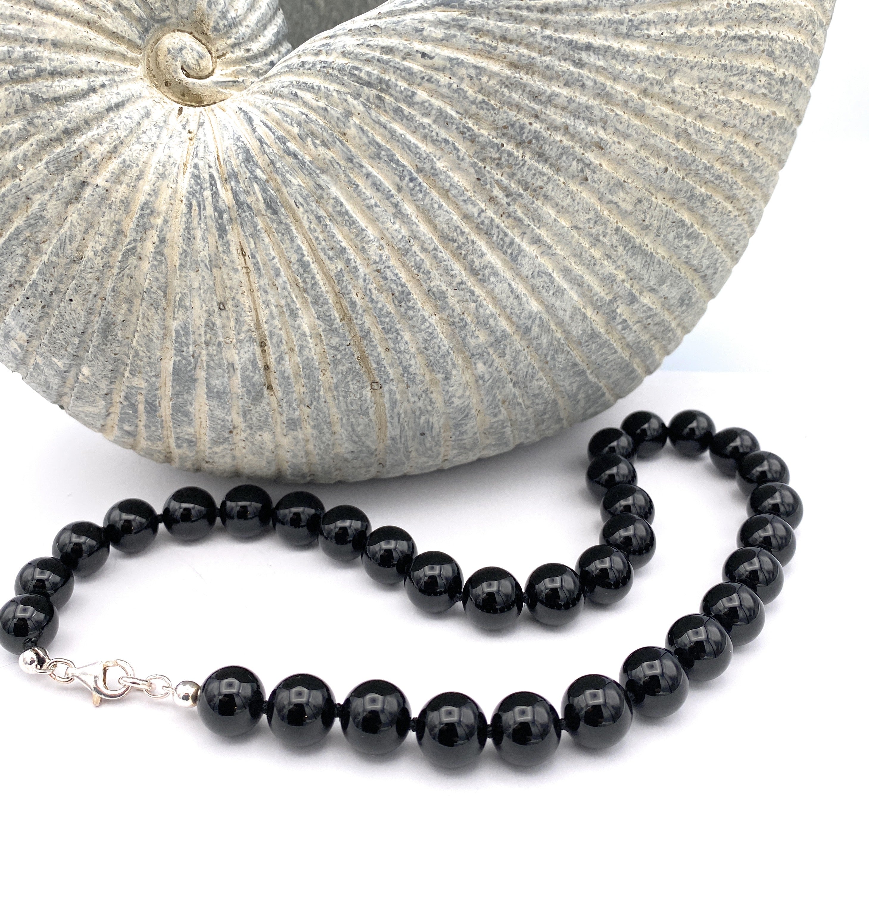 Onyx Kugel Halskette 12mm