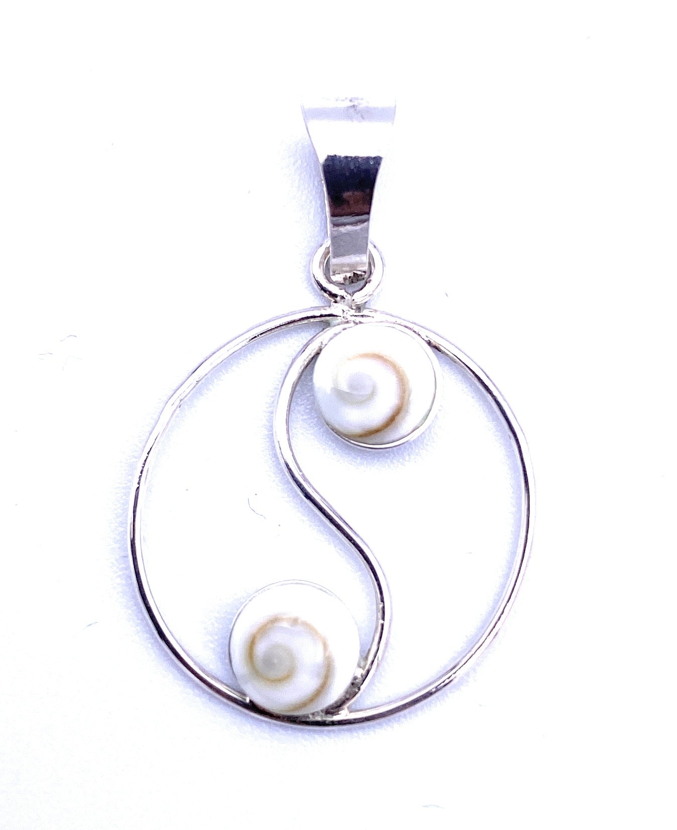 Operculum Anhänger Yin & Yang.