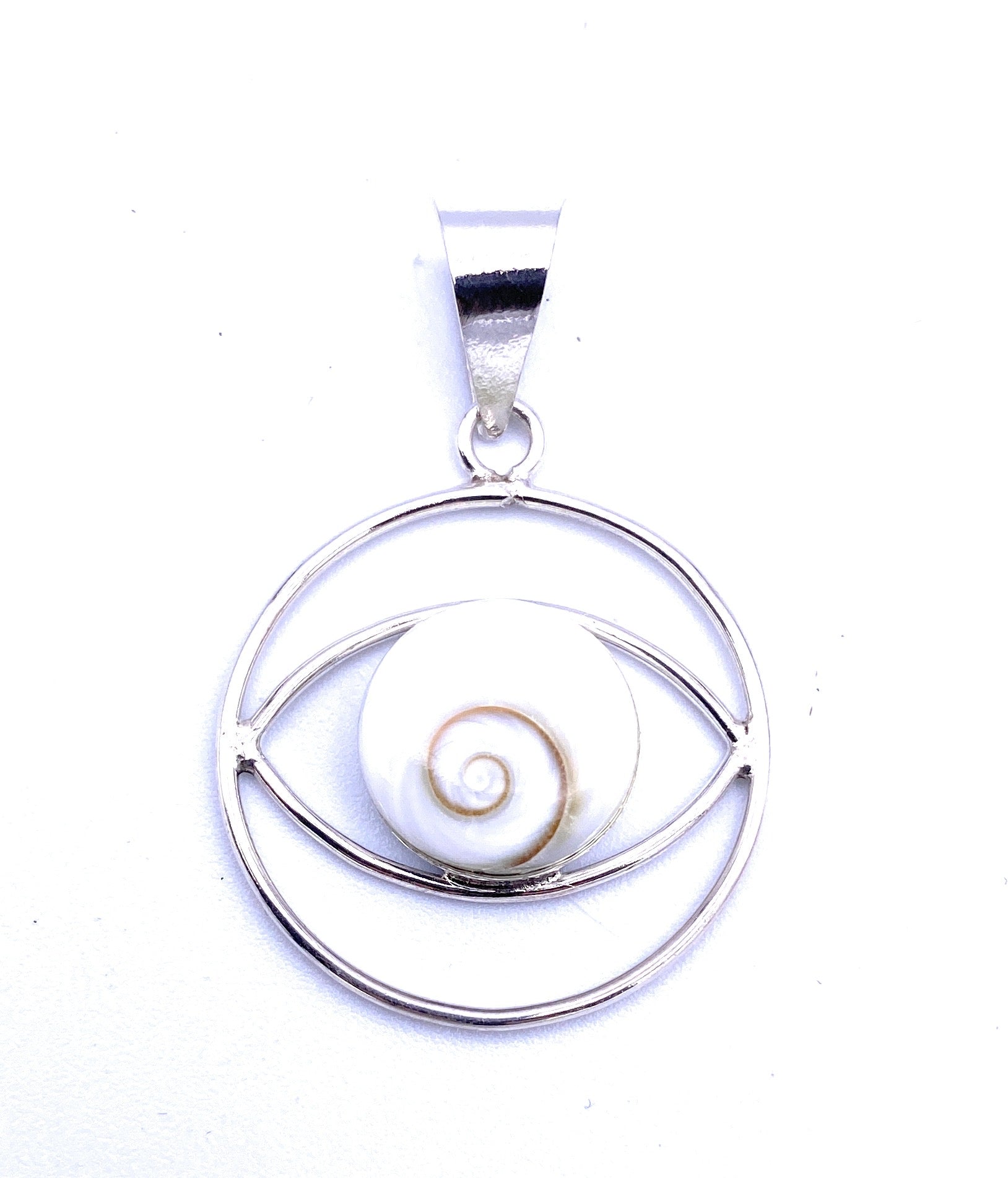 Operculum Anhänger "Shivas Auge" 25mm