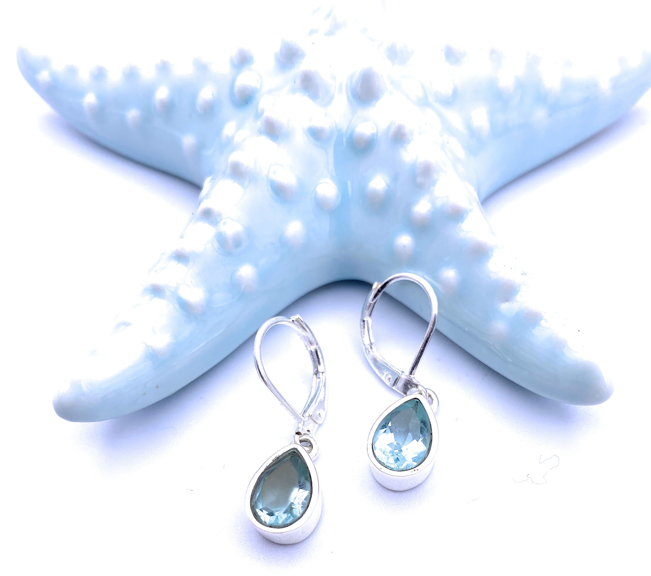 Aquamarin Ohrstecker