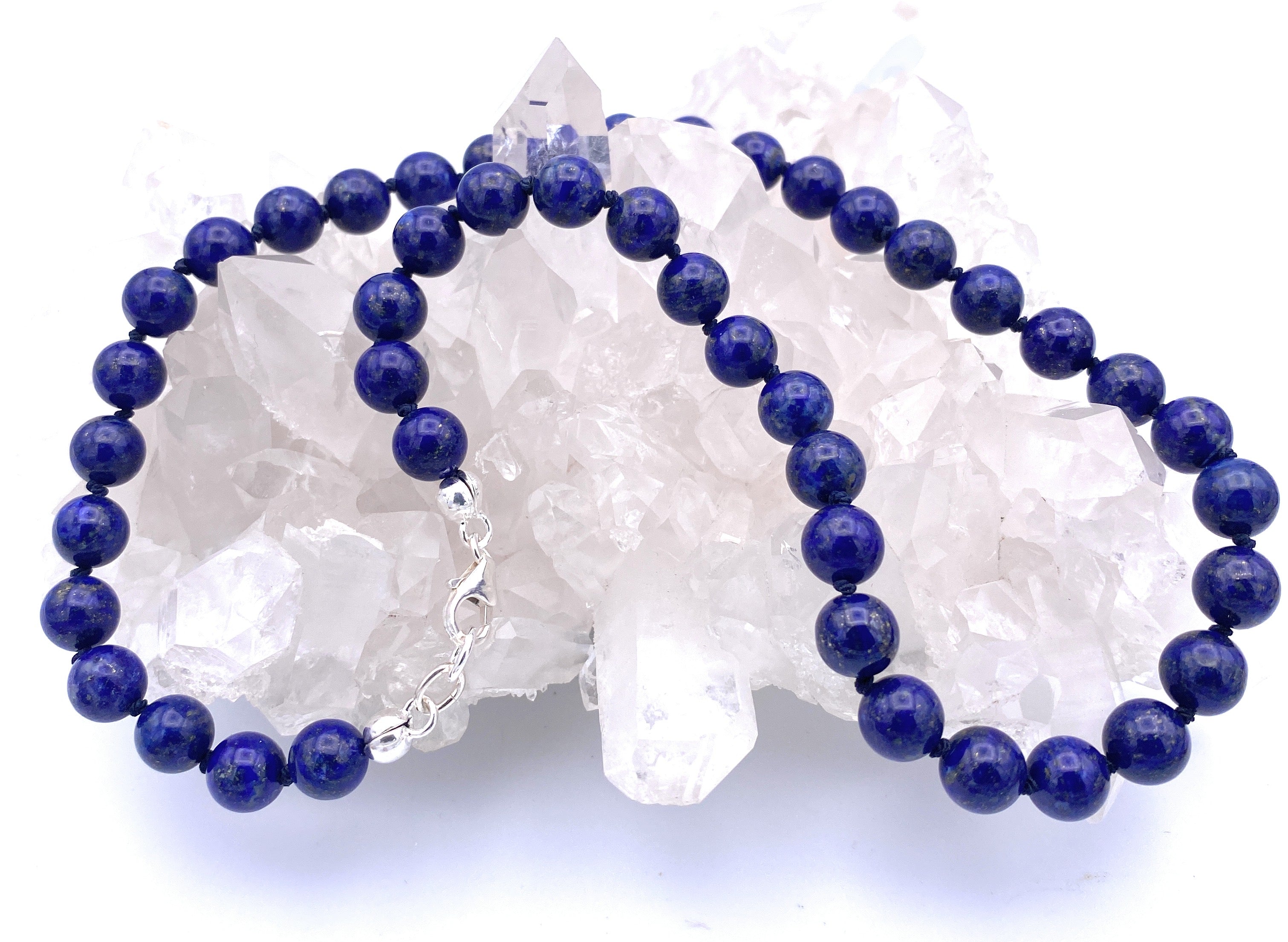 Lapislazuli Kugel Halskette 8mm