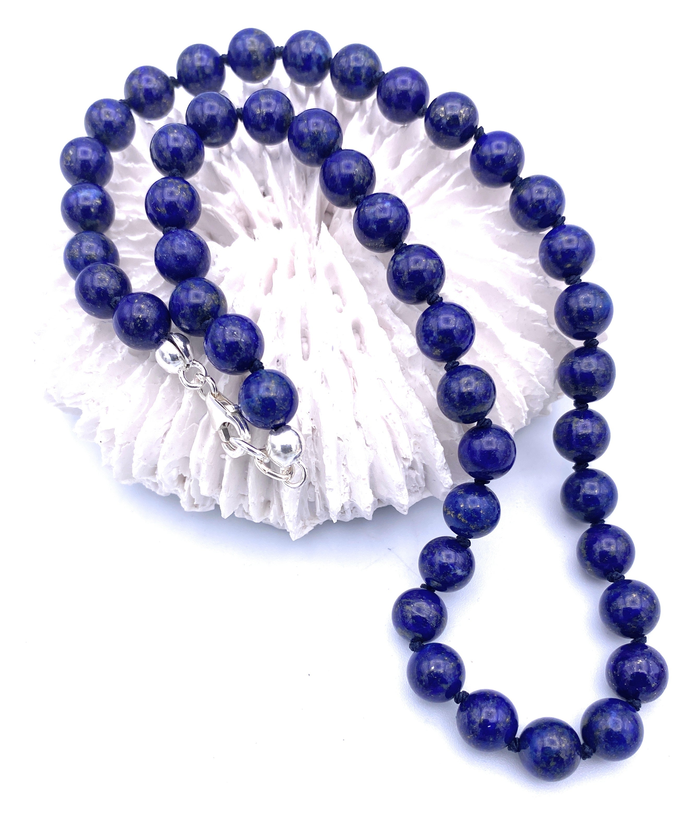 Lapislazuli Kugel Halskette 8mm