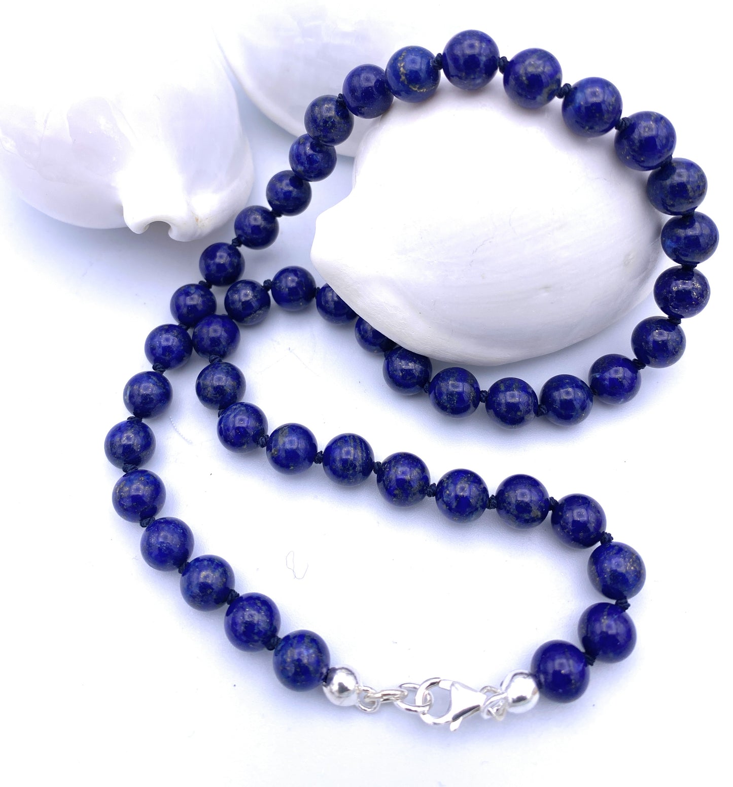 Lapislazuli Kugel Halskette 8mm