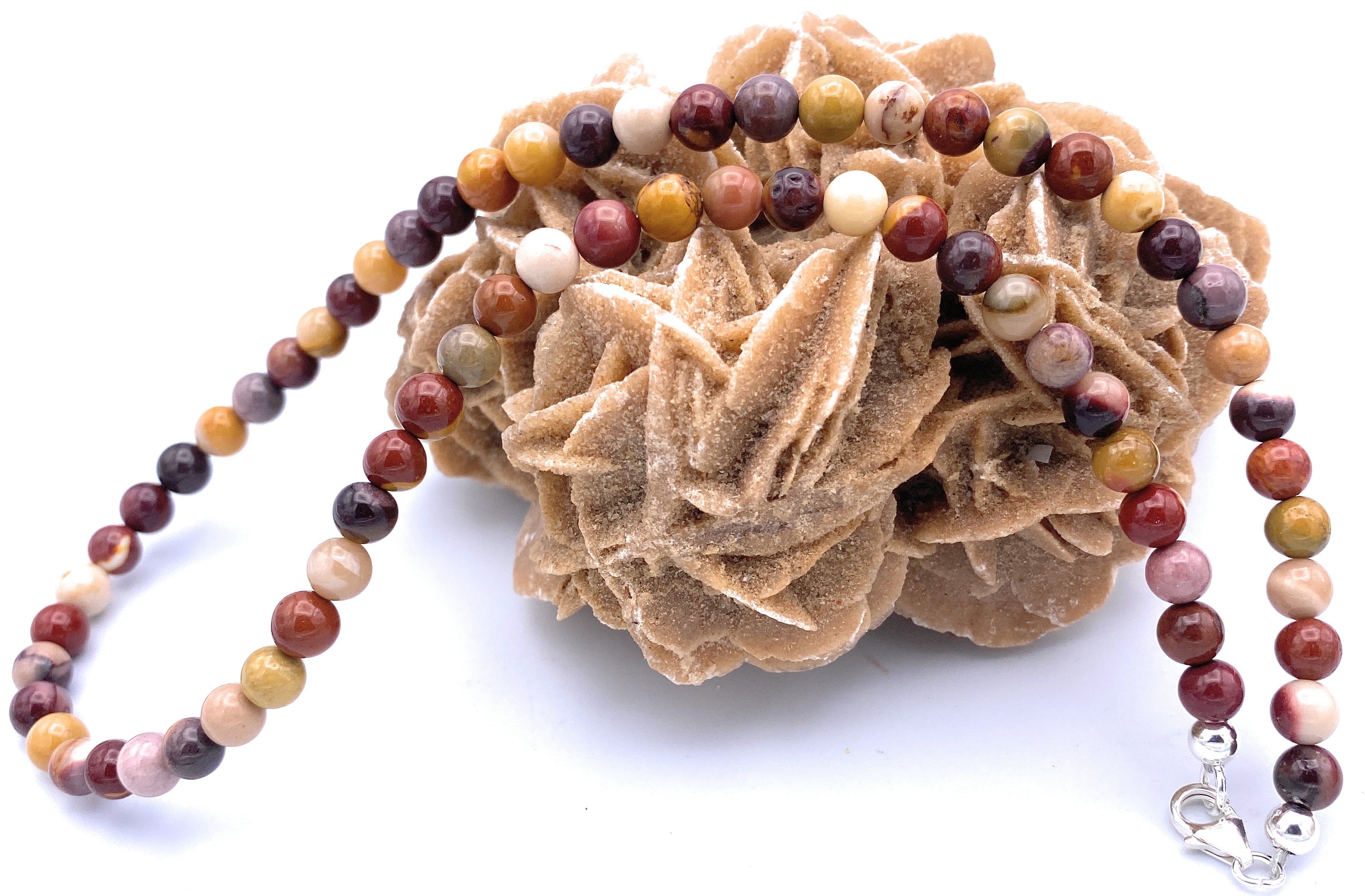 Mookait Kugel Halskette 6mm