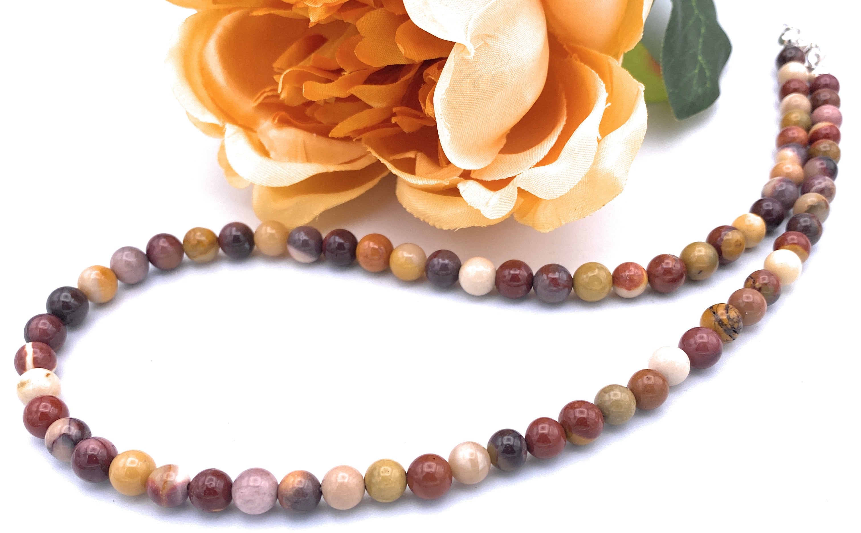 Mookait Kugel Halskette 6mm