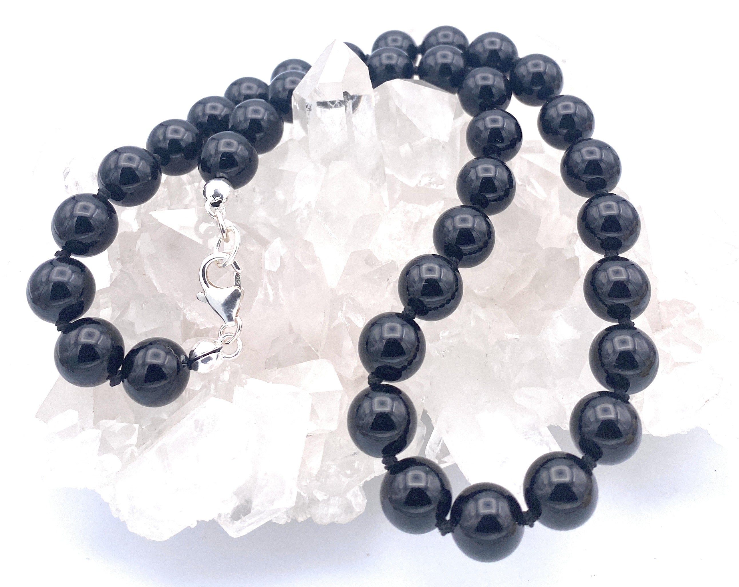 Onyx Kugel-Halskette 10 mm