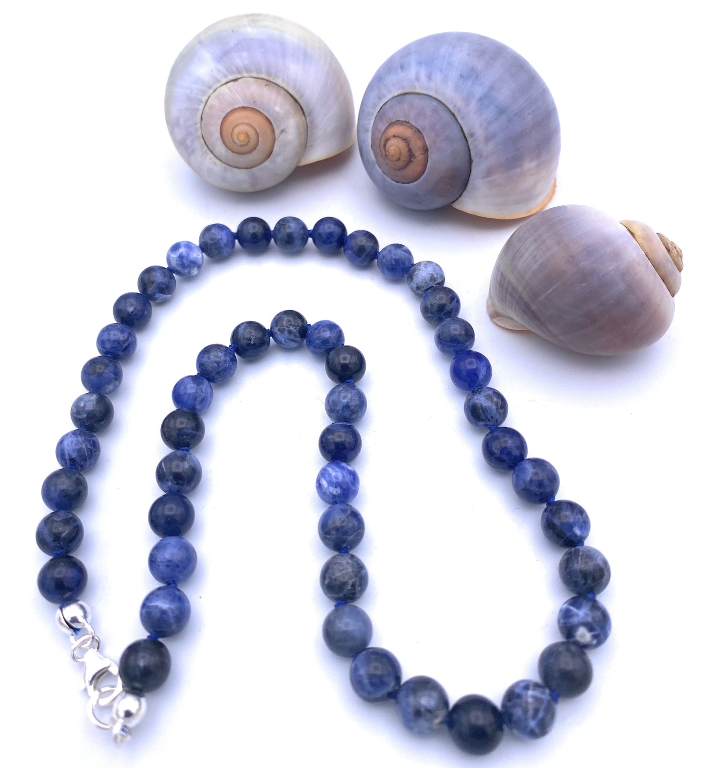 8mm Sodalith Halskette
