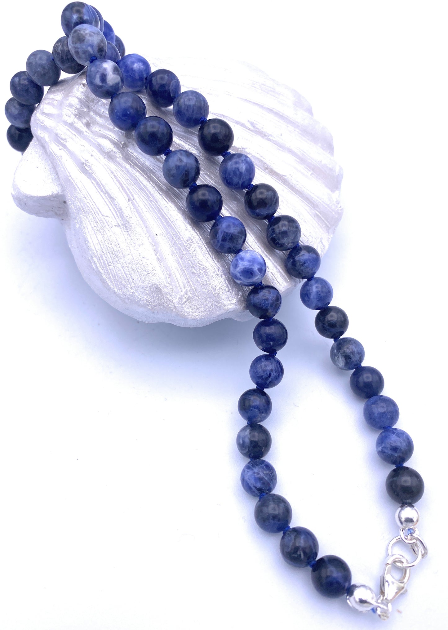 8mm Sodalith Halskette