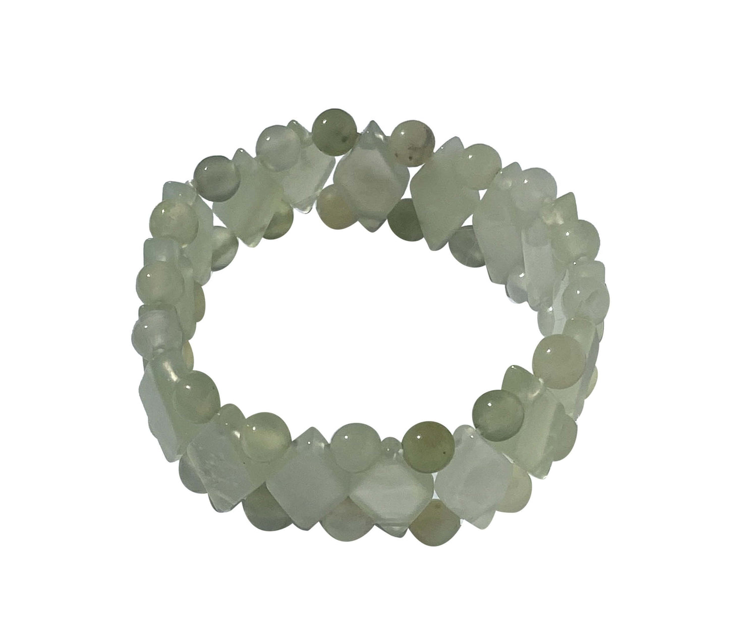 Jade-hell-Armband-Raute-Nr-431a