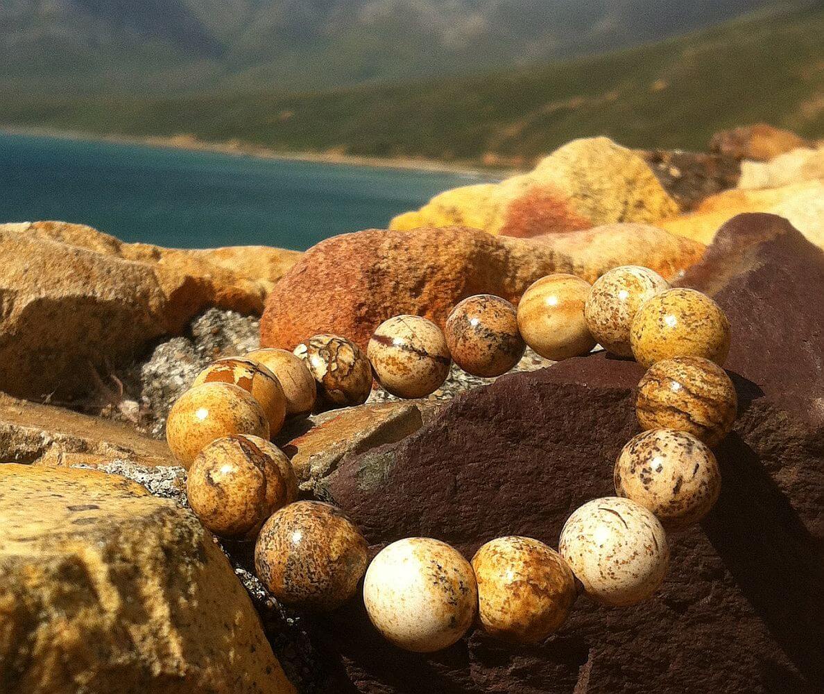 Landschafts-Jaspis-Armband-2