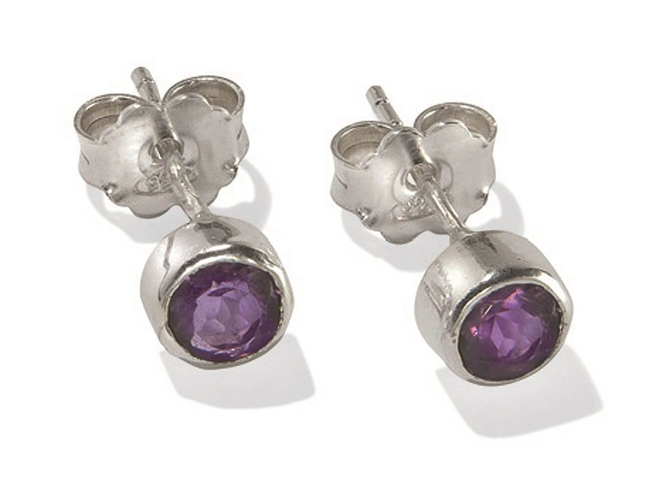 Ohrstecker-Amethyst-fac-rund-4-mm-8001