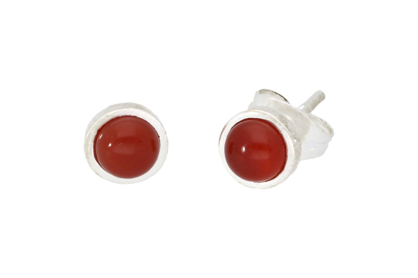 Ohrstecker-Carneol-Cabochon-6-mm