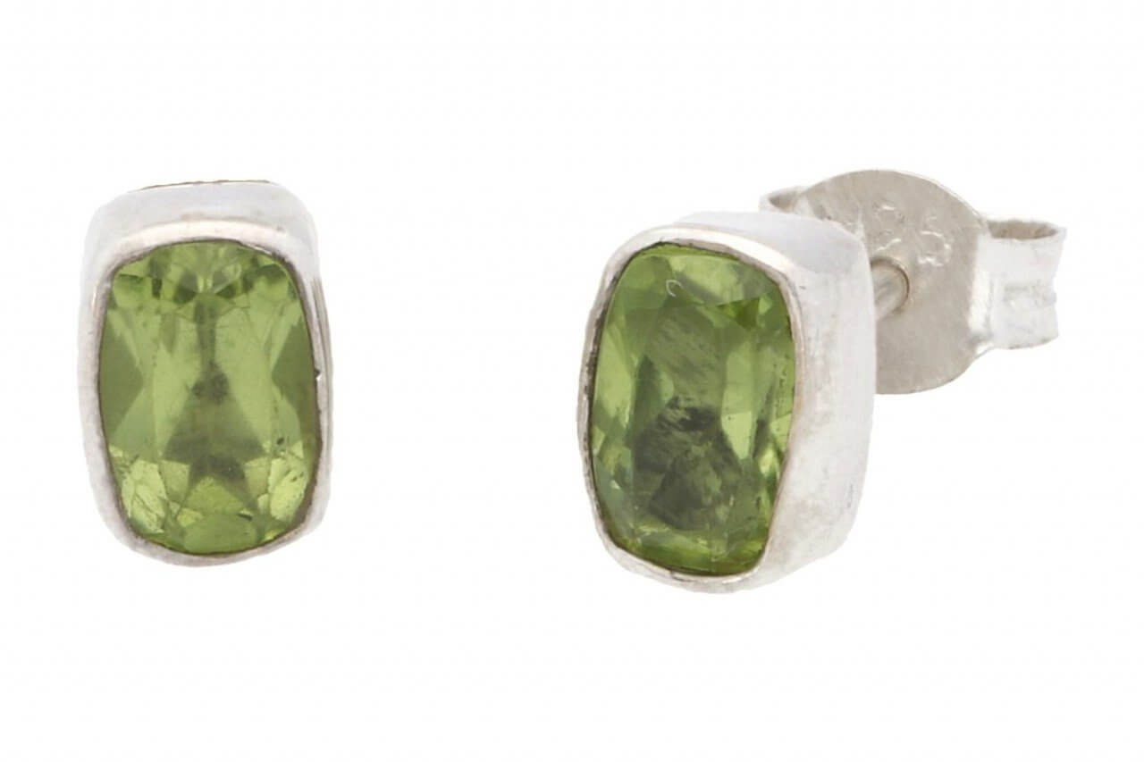 Ohrstecker-Peridot-Rechteck-fac