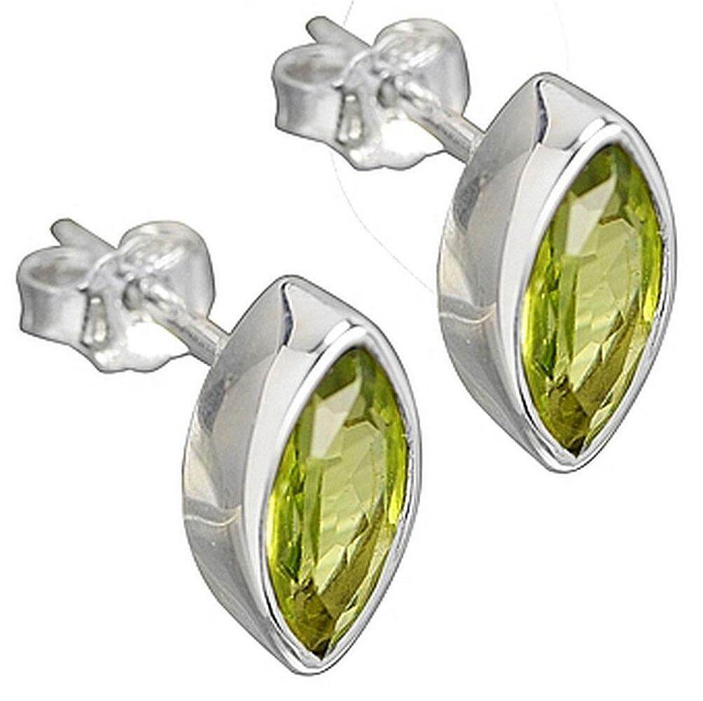 Peridot-Ohrstecker-Navette-fac-4917
