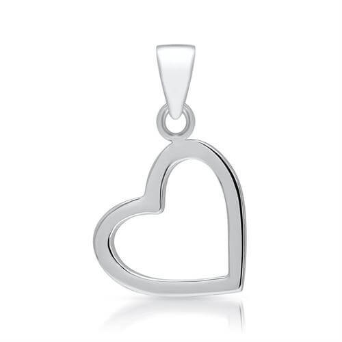 Sterling-Silber-Anh-nger-Herz