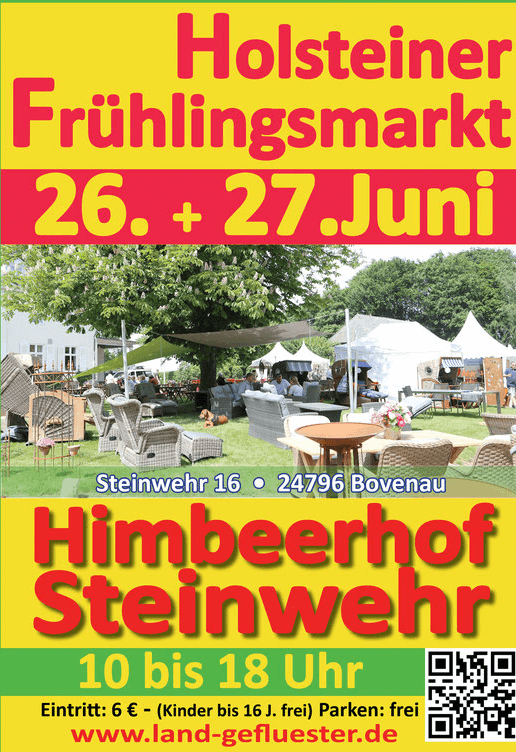 Trefft mich auf dem Holsteiner Frühlingsmarkt
