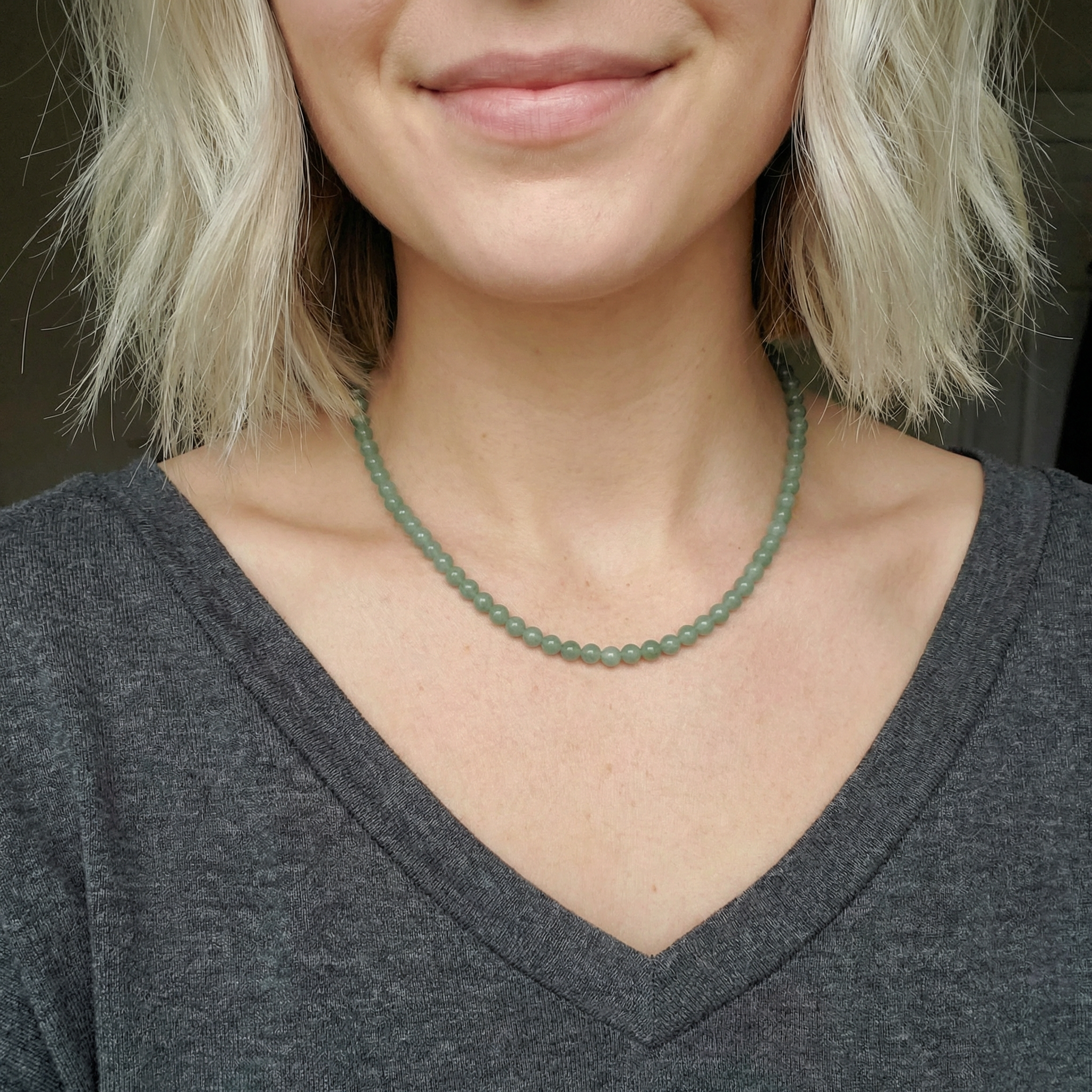 Aventurin Kugel Halskette 6mm