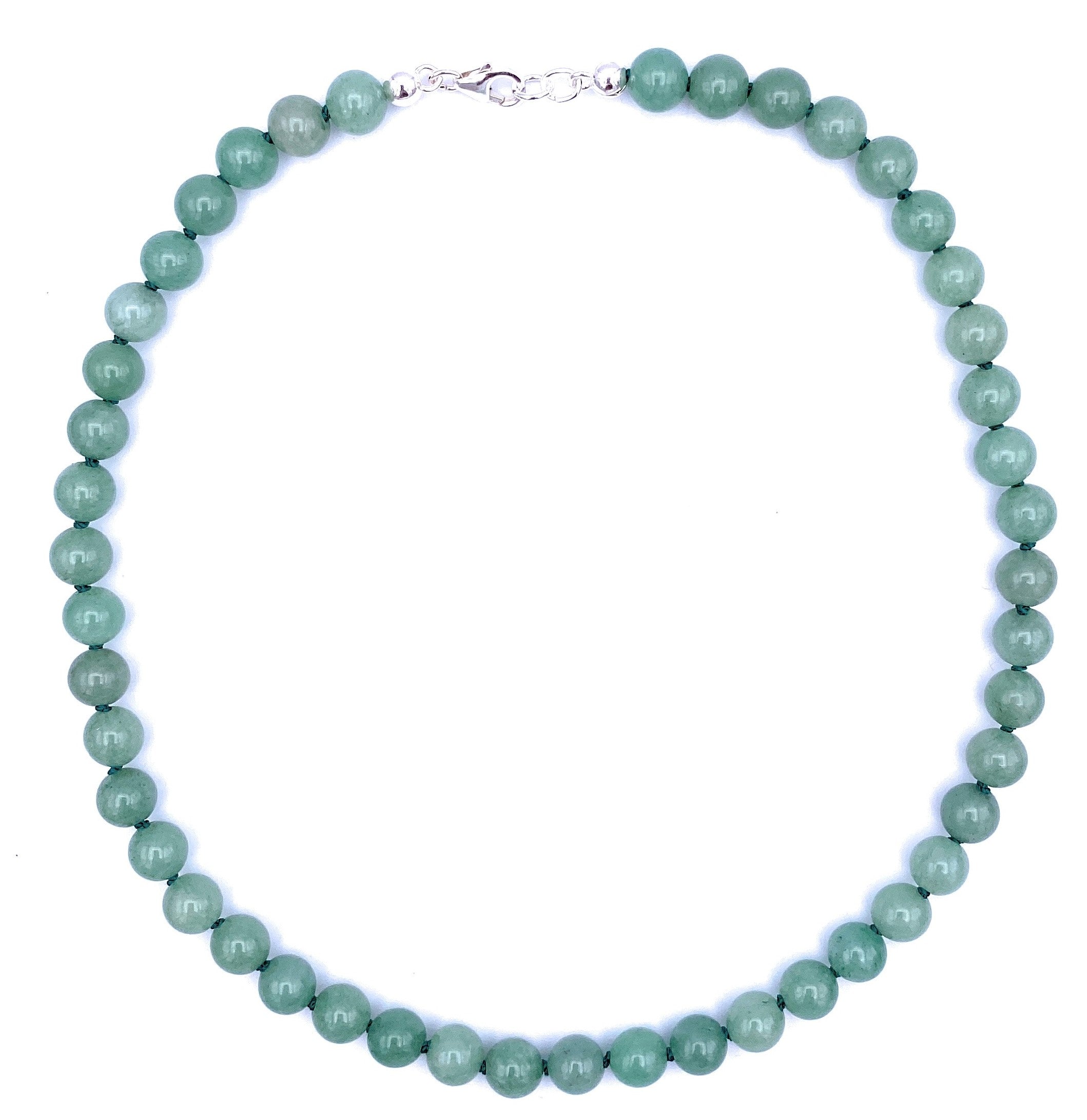 Aventurin Kugel Halskette 8mm