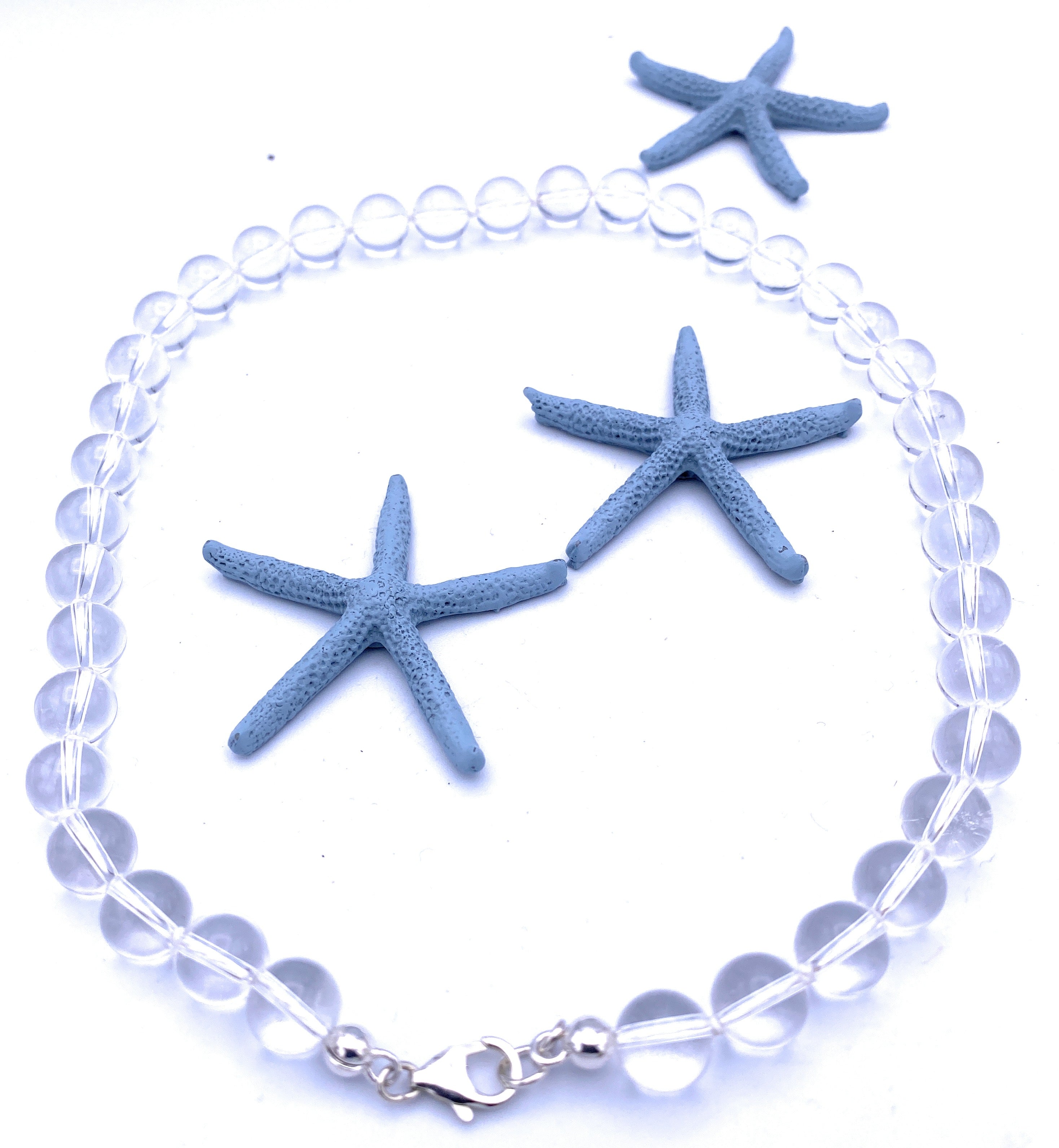 Bergkristall Kugel-Halskette 10mm