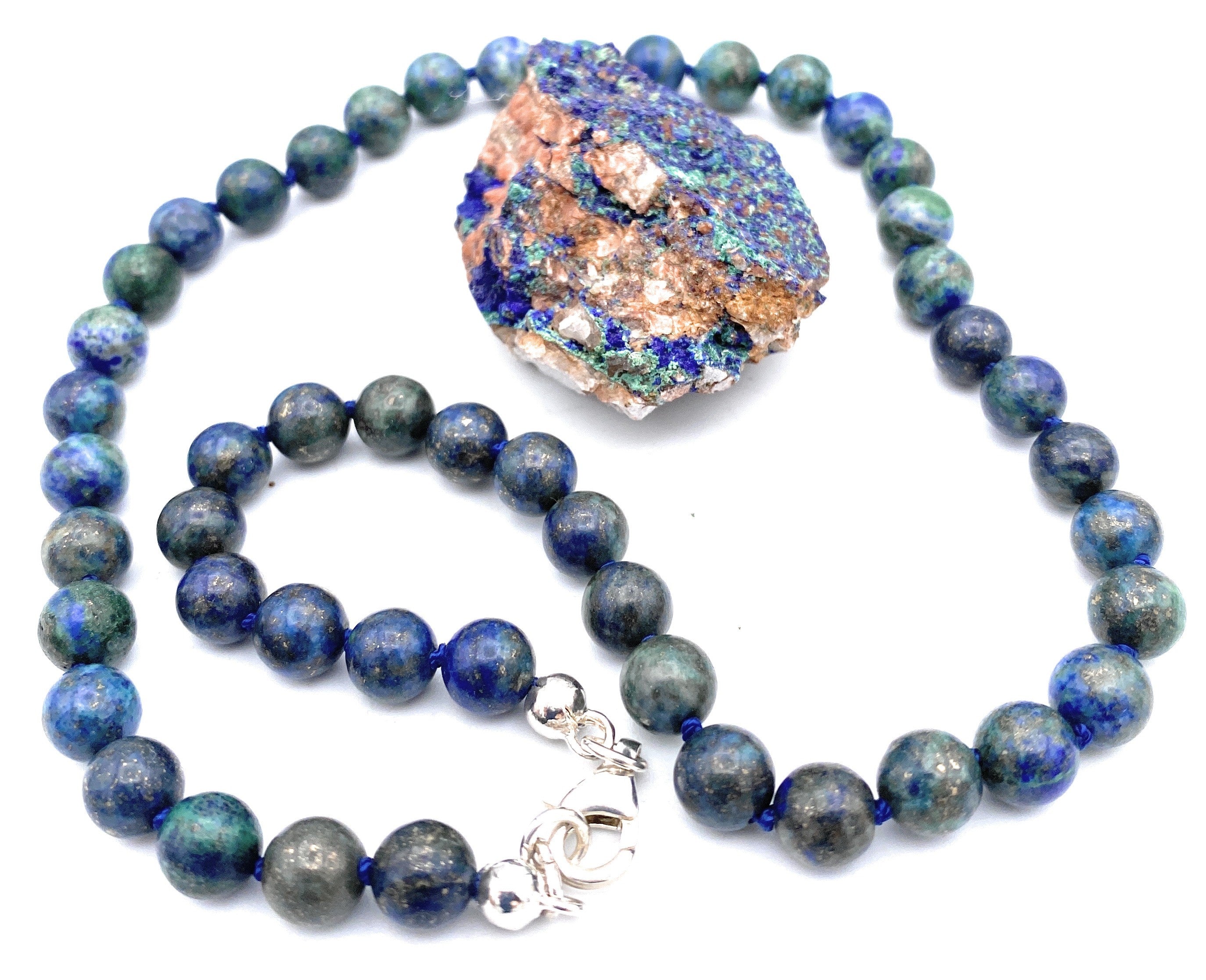 Chrysokoll Halskette