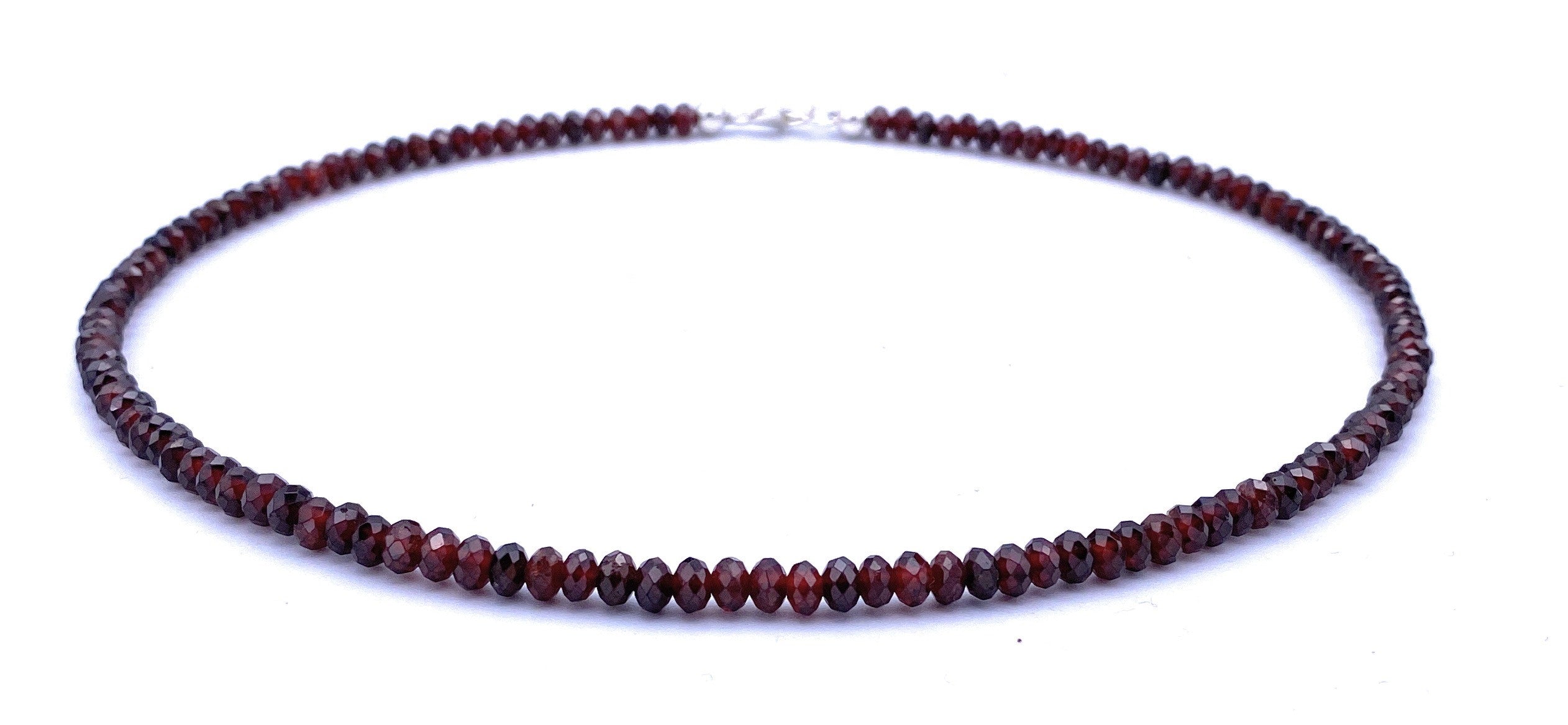 Granat-Rhodolith Halskette
