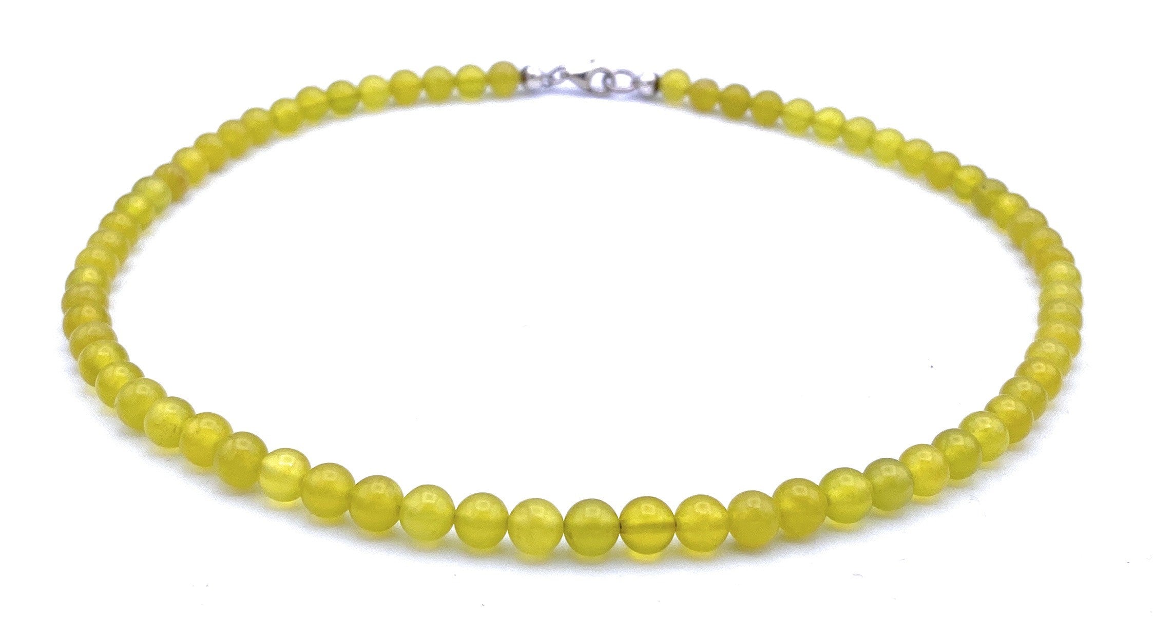 Korea-Jade Kugel Halskette 6mm
