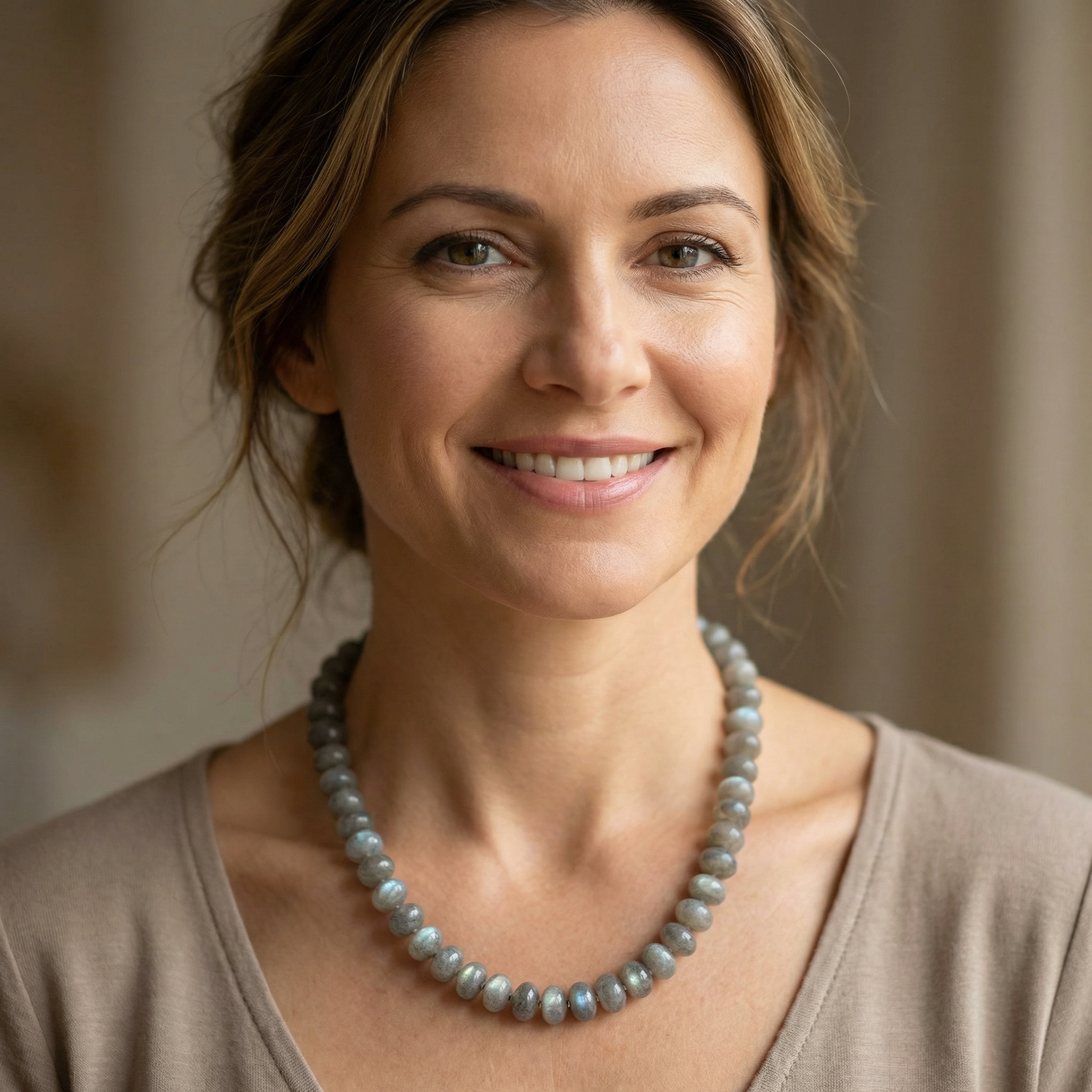 Labradorit Halskette