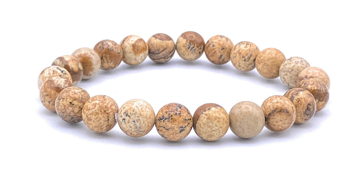 Landschafts-Jaspis Armband