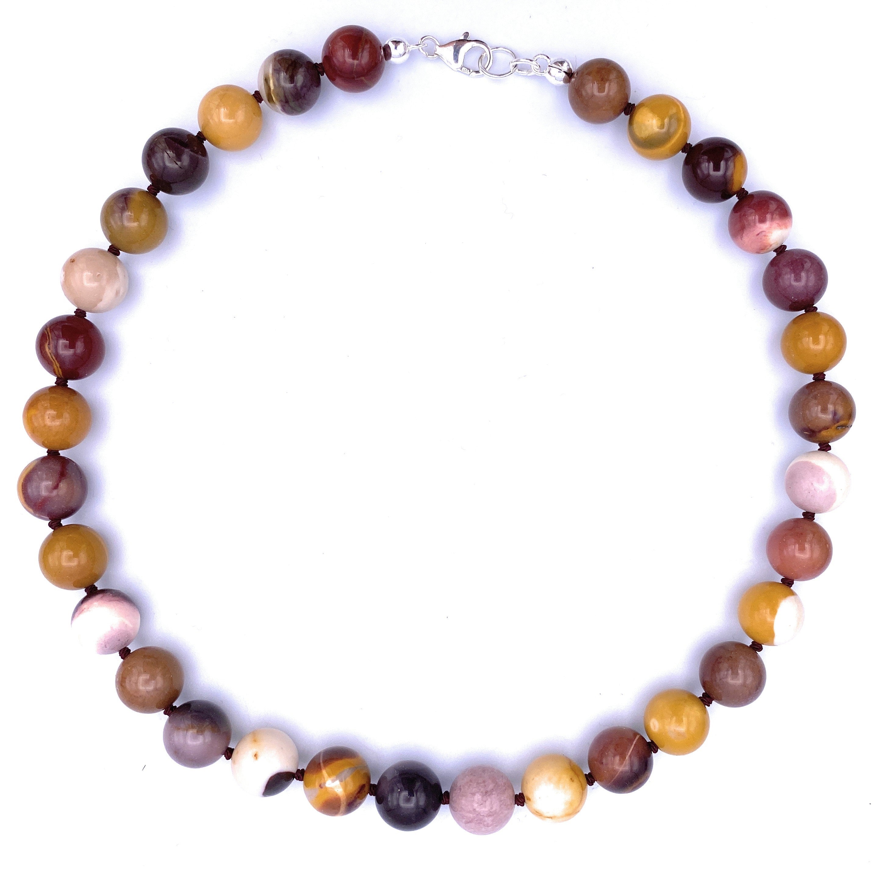 Mookait Kugel Halskette 12mm