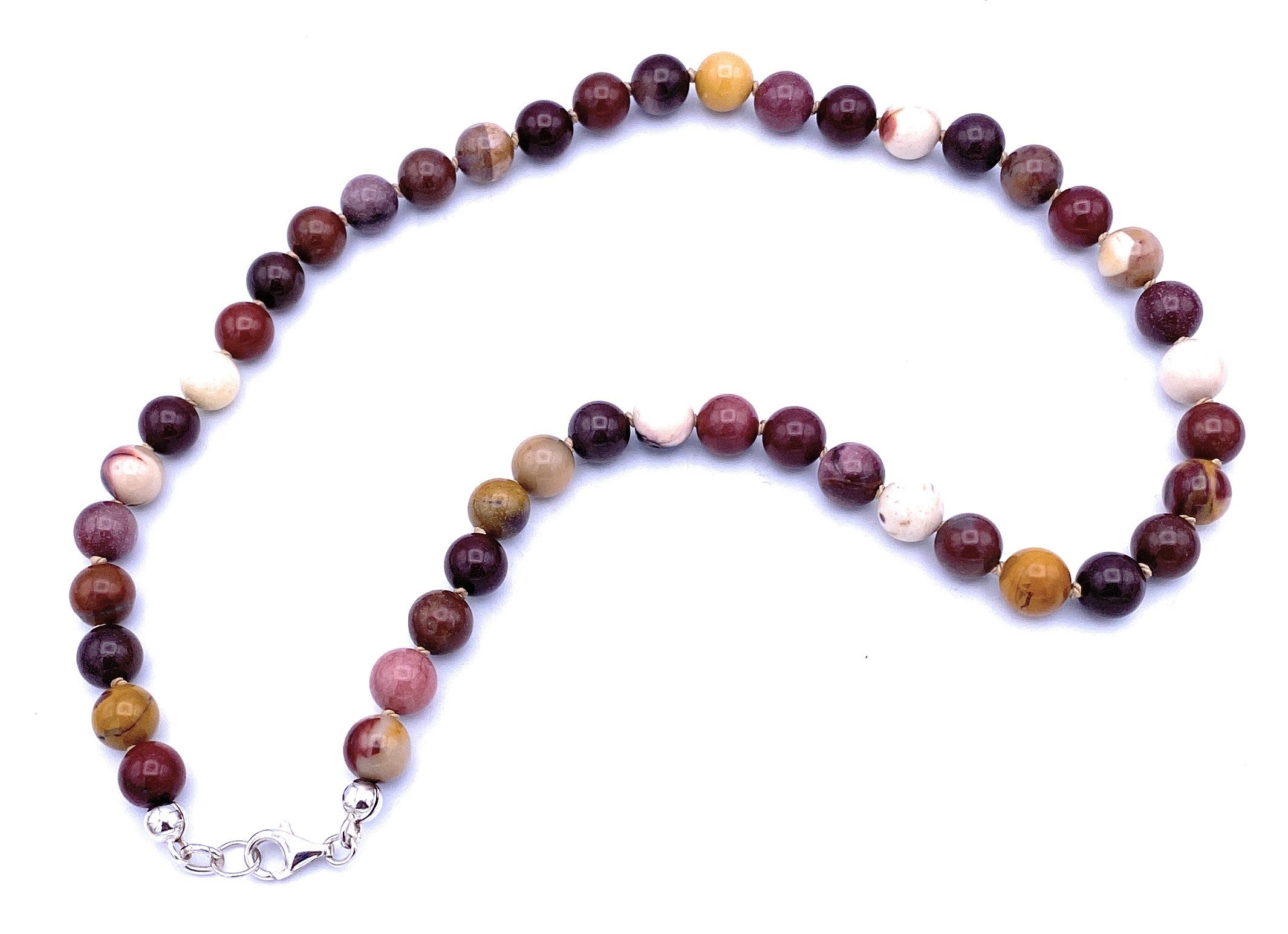 Mookait Kugel Halskette 8mm